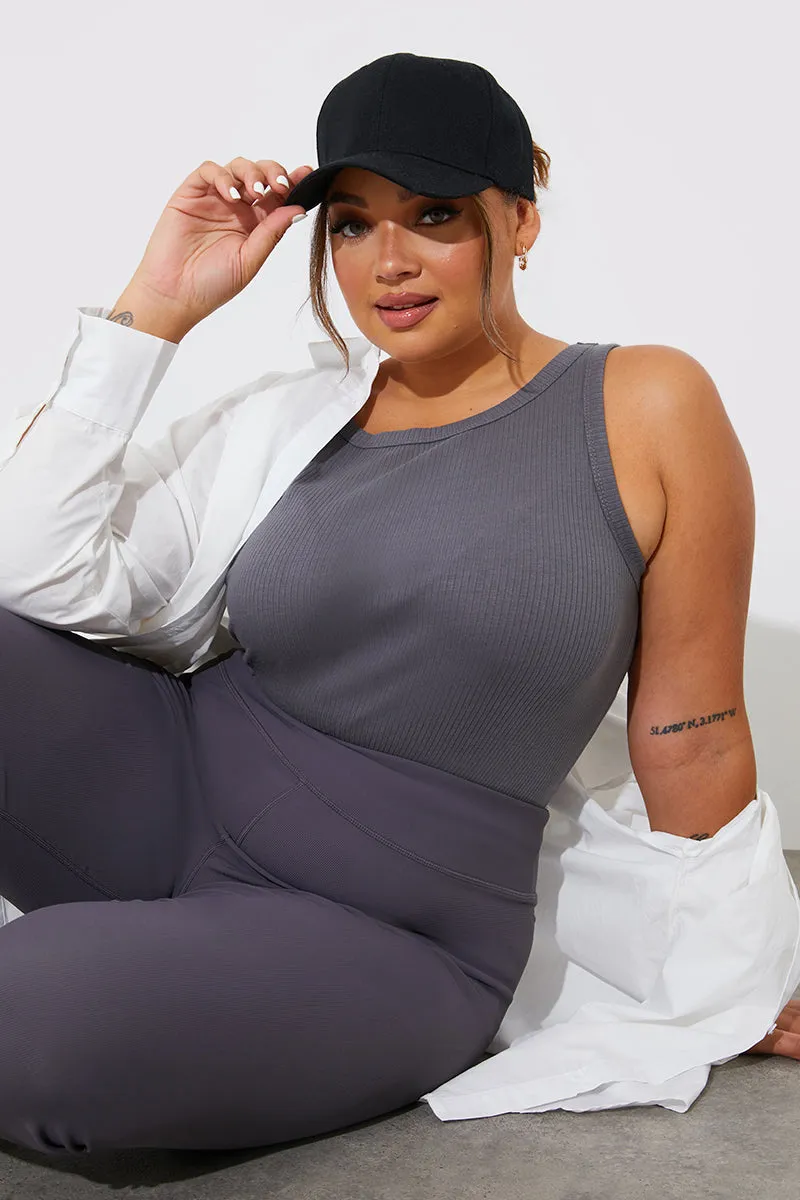 More Sustainable Ribbed Racer Vest sold by Chi Chi London product image thumbnail 5