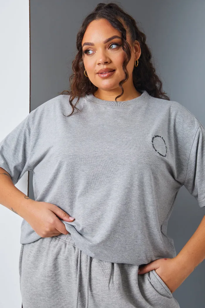 Active' Circle Slogan T-Shirt sold by Chi Chi London product image thumbnail 5