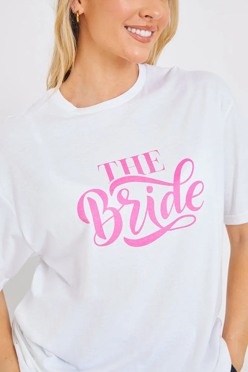 The Bride Slogan T-Shirt sold by Chi Chi London product image thumbnail 3
