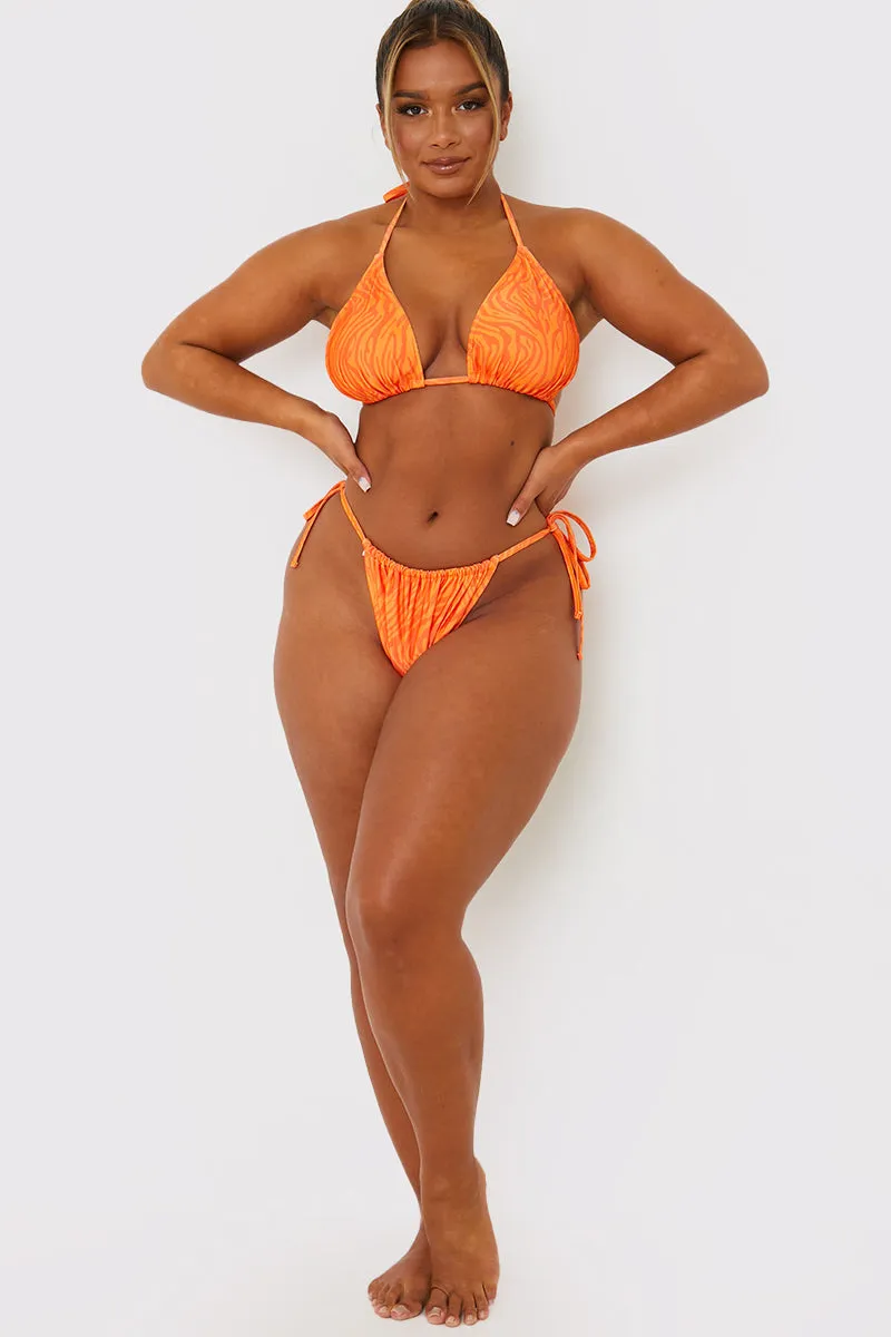 Zebra Print Bikini Bottoms sold by Chi Chi London product image thumbnail 2