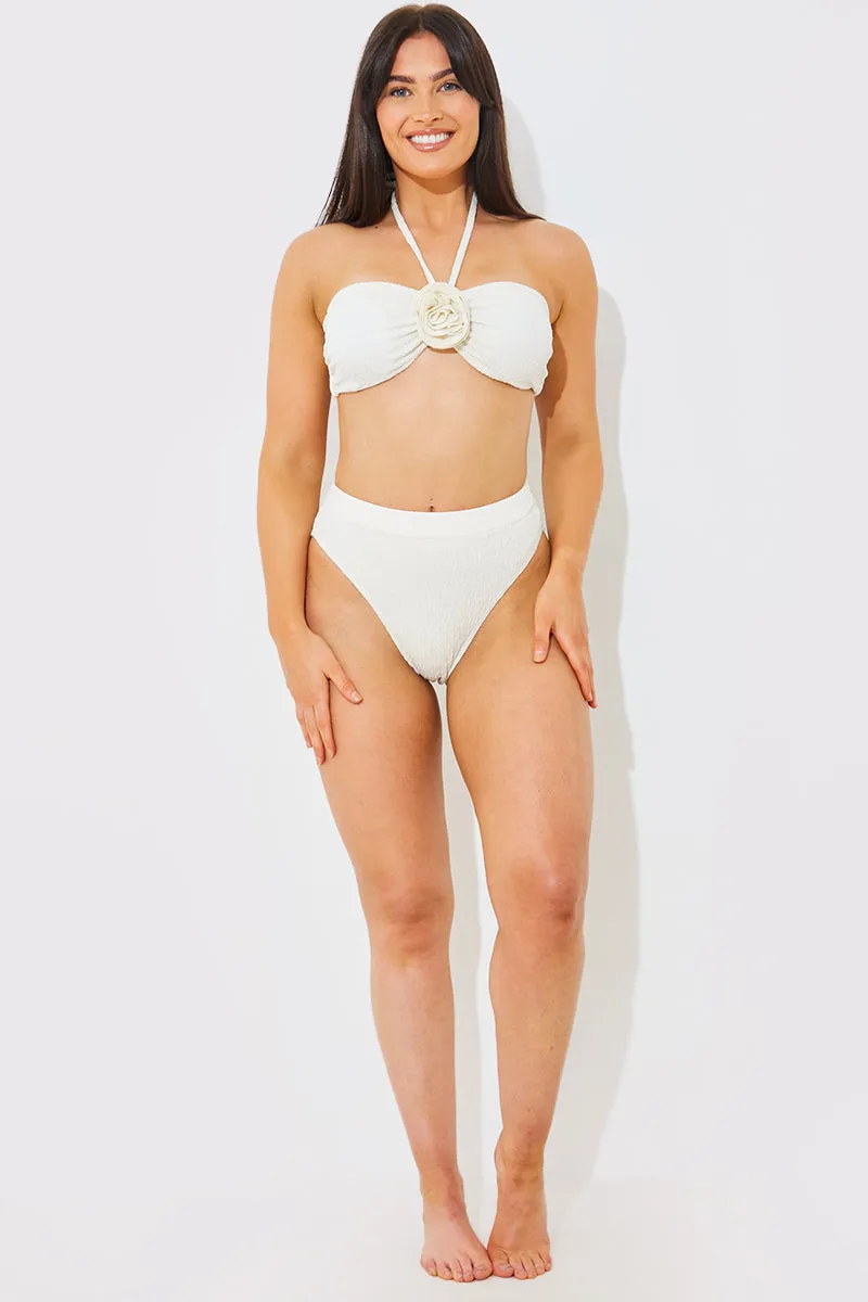 Textured High Waist Bikini Bottoms sold by Chi Chi London product image thumbnail 2