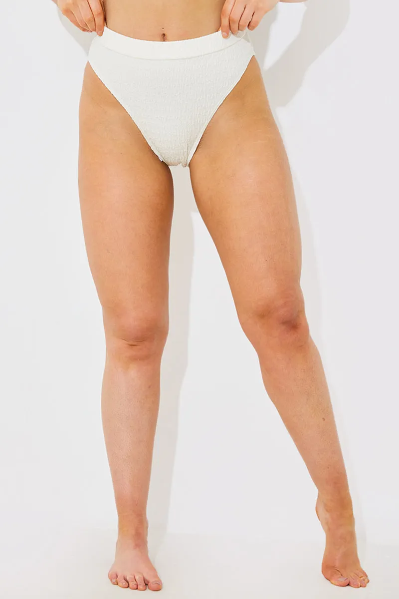 Textured High Waist Bikini Bottoms sold by Chi Chi London product image thumbnail 3