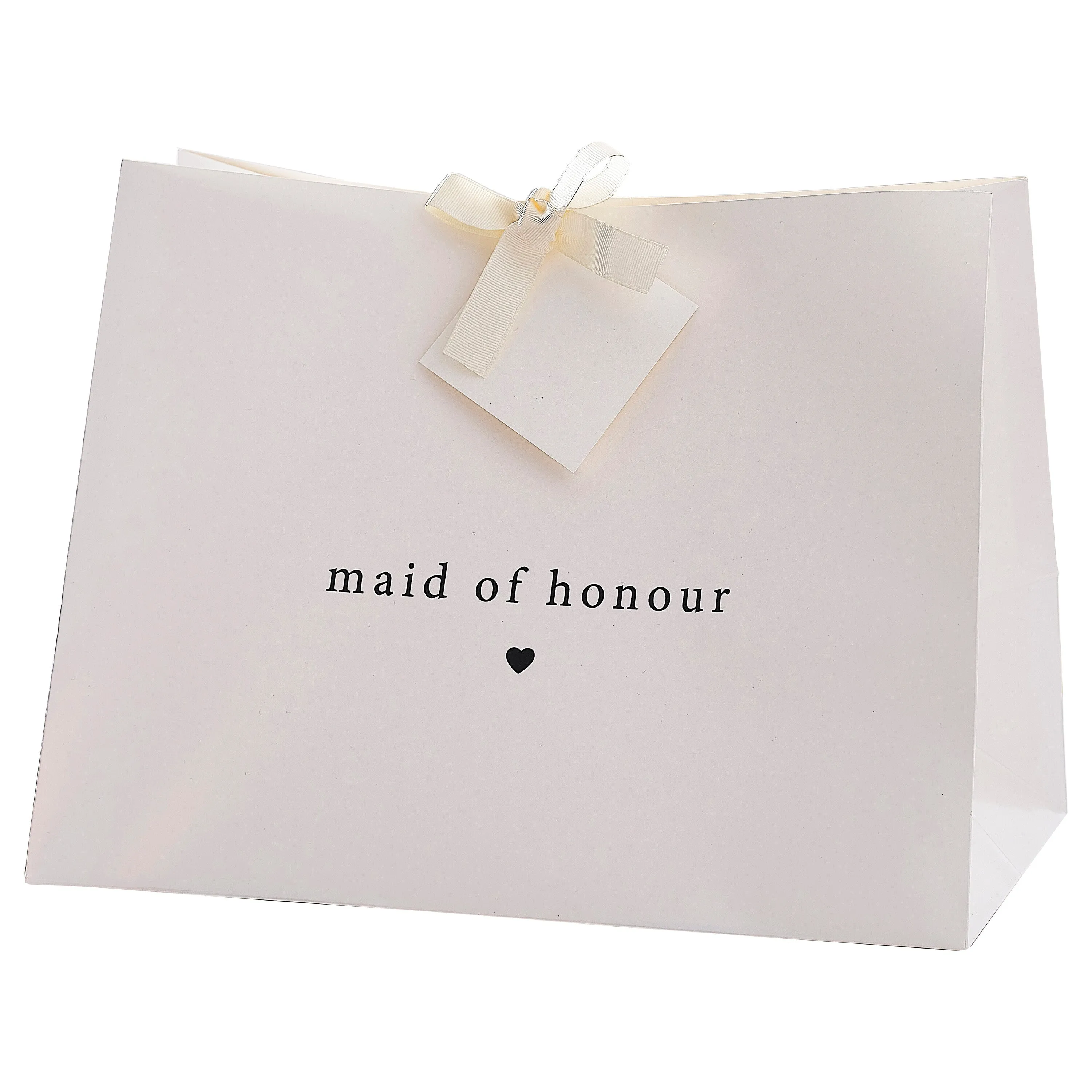 White Maid of Honour Gift Bag sold by Chi Chi London product image thumbnail 4