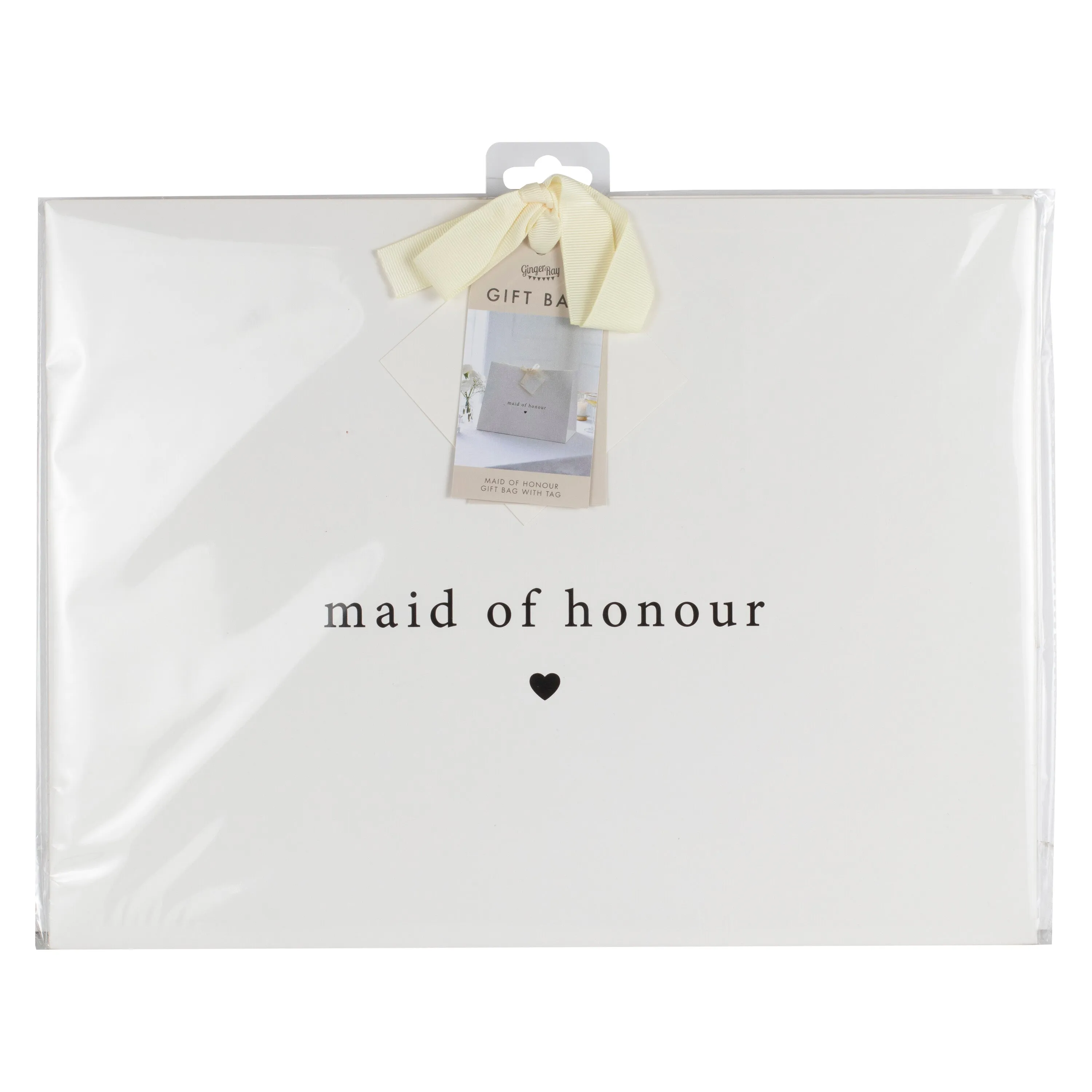 White Maid of Honour Gift Bag sold by Chi Chi London product image thumbnail 2