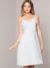 Cami Strap Lace Pleat Midi Dress In Blue sold by Chi Chi London