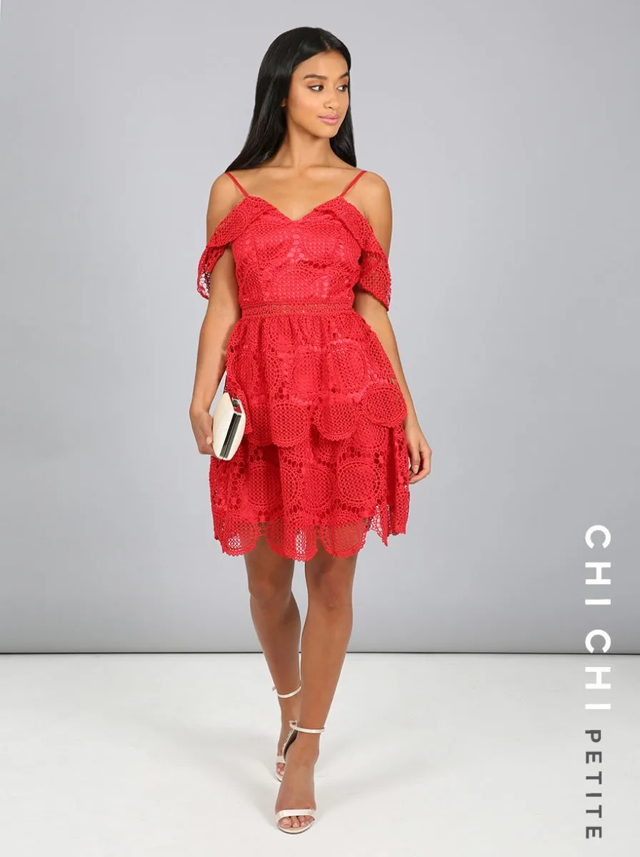 Chi Chi Petite Antonella Dress sold by Chi Chi London
