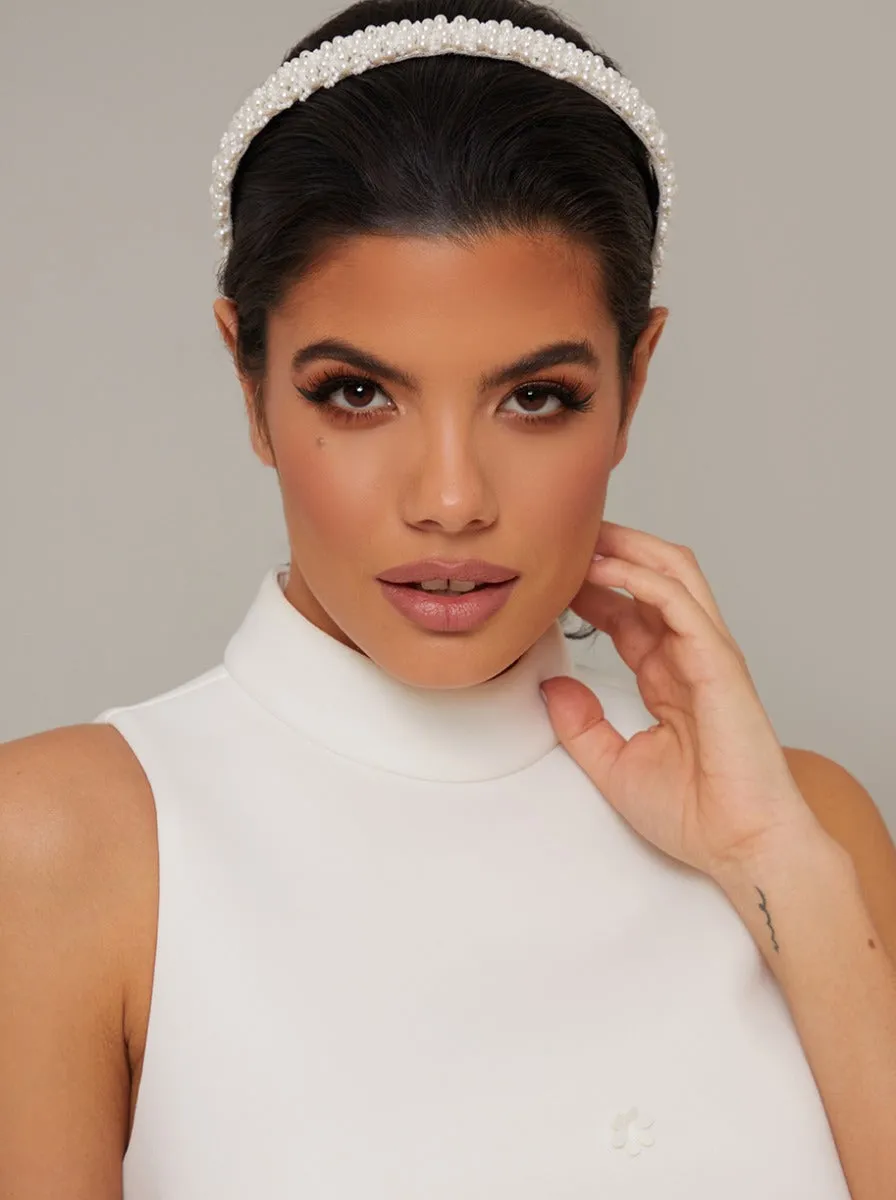 Assorted Embellished Headbands in Ivory sold by Chi Chi London product image thumbnail 2