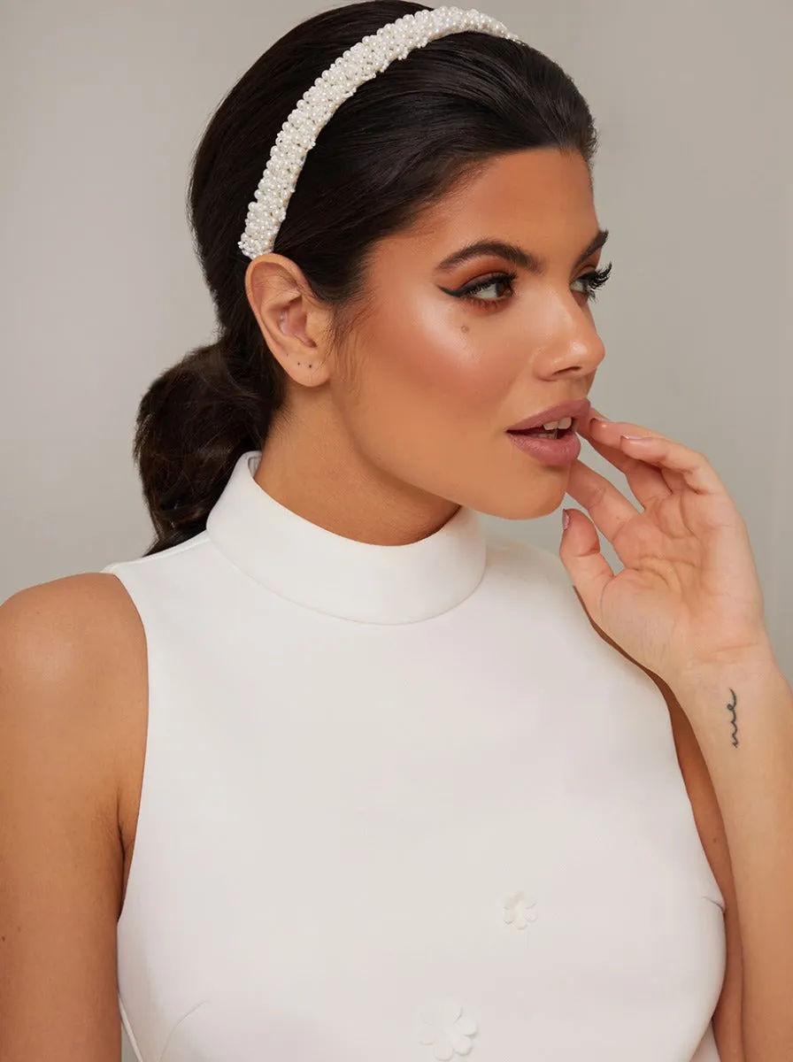 Assorted Embellished Headbands in Ivory sold by Chi Chi London product image thumbnail 3