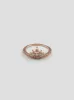 Diamante Crown Ring in Rose Gold Tone sold by Chi Chi London