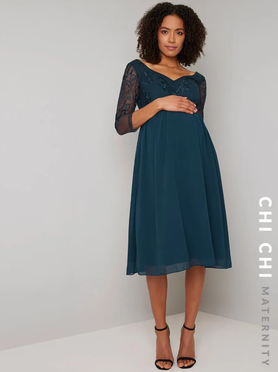 Chi Chi Maternity Theresa Dress sold by Chi Chi London product image thumbnail 2
