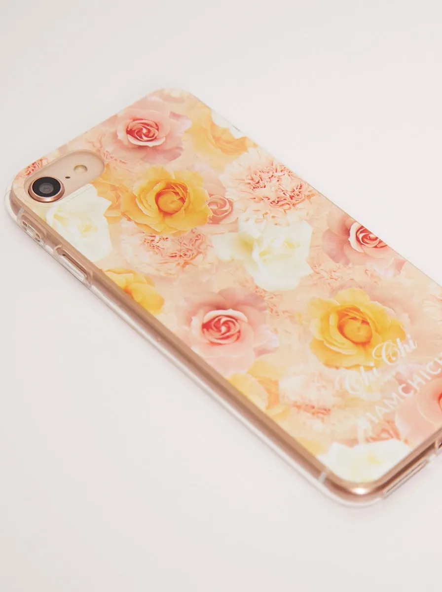 Floral Print Phone Case in Pink and Yellow sold by Chi Chi London product image thumbnail 2