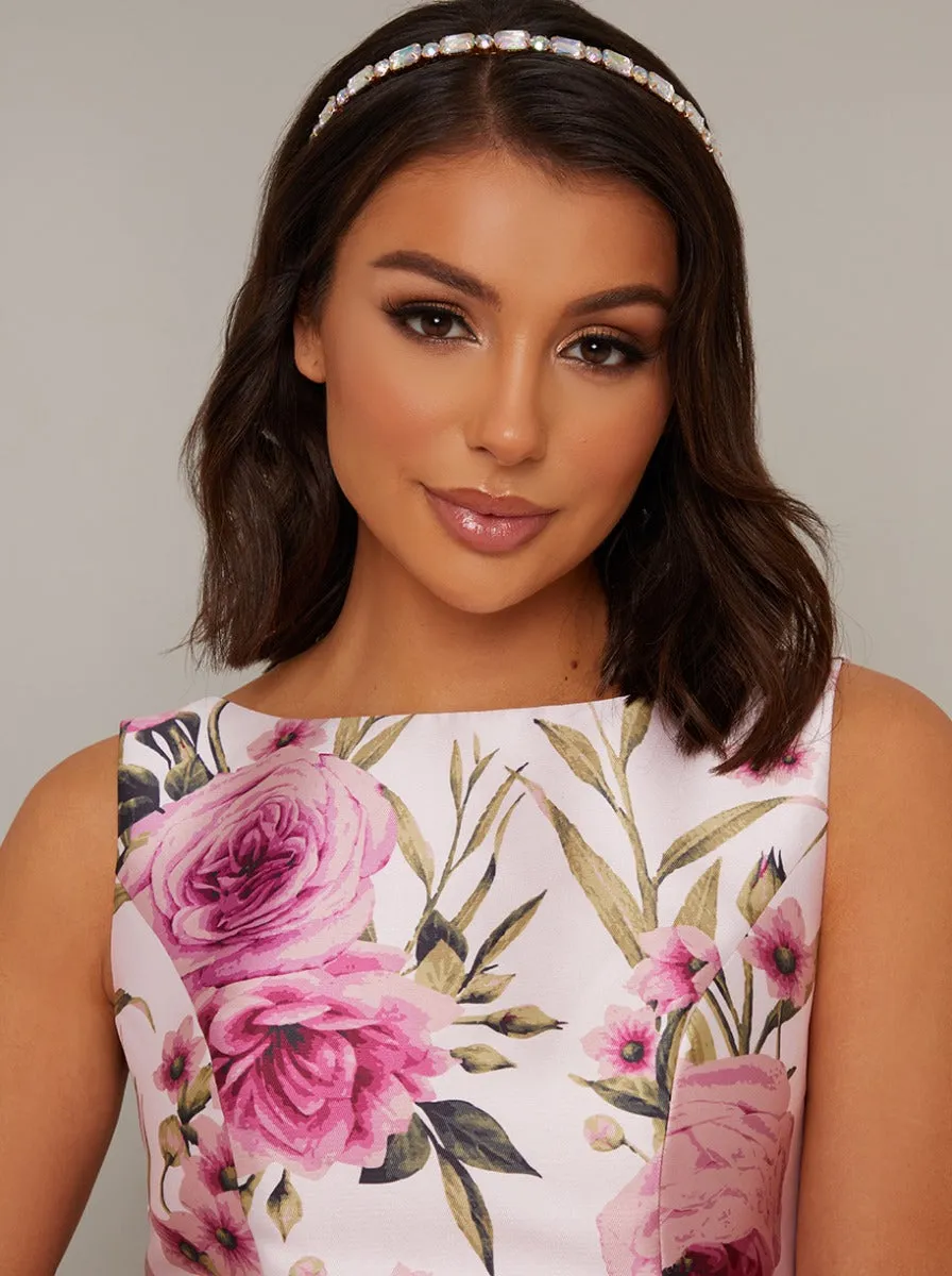 Jewelled Headband in Gold Finish sold by Chi Chi London product image thumbnail 3