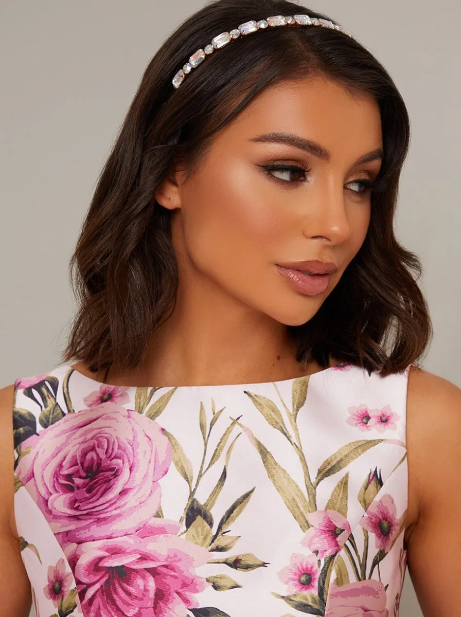 Jewelled Headband in Gold Finish sold by Chi Chi London product image thumbnail 2