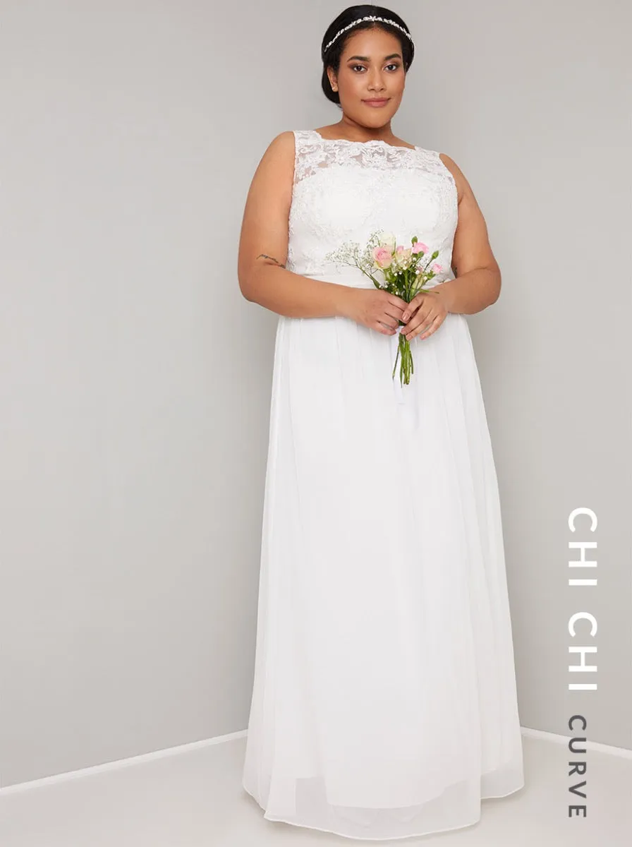 Chi Chi Curve Bridal Ariana Dress sold by Chi Chi London