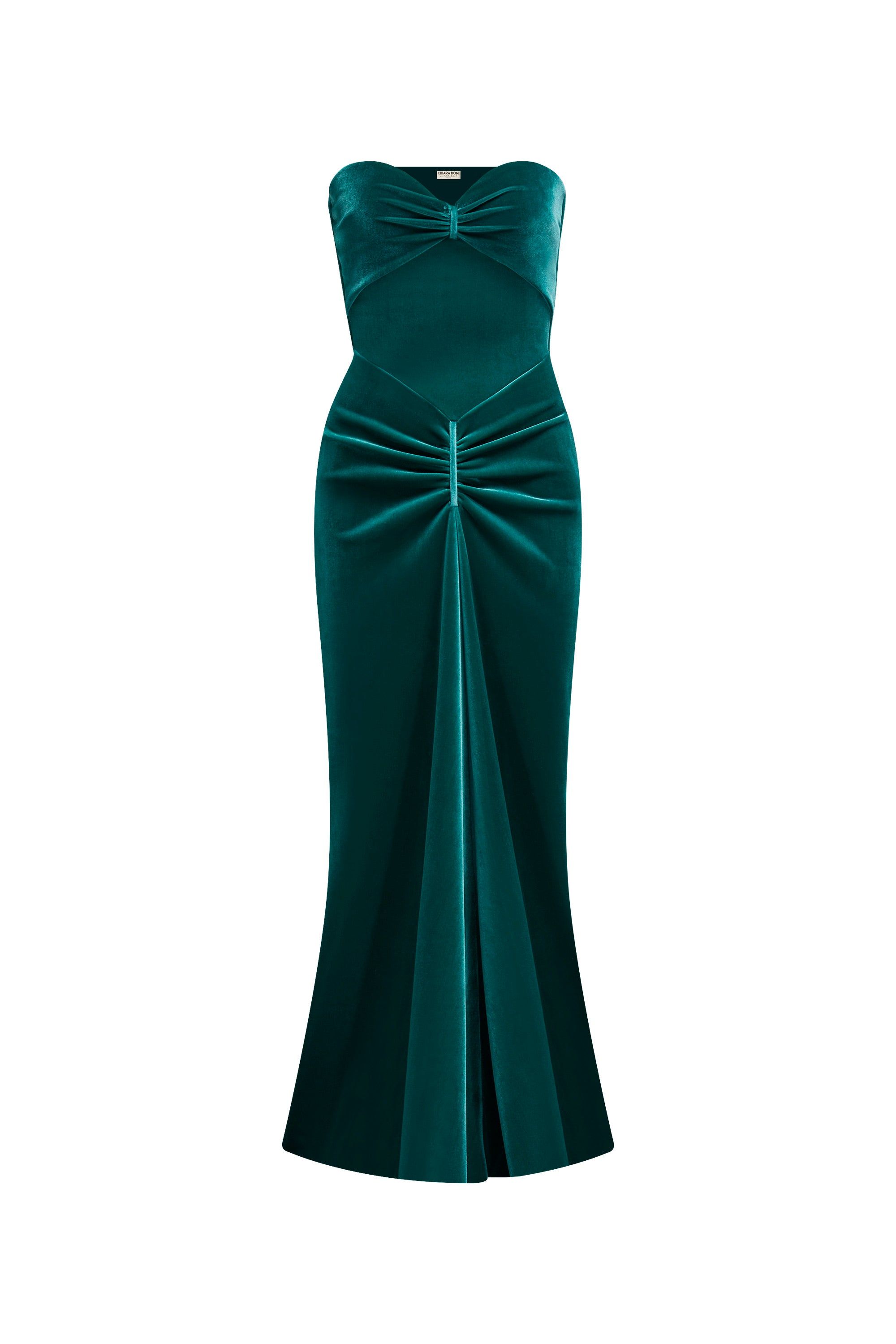 MALIK VELVET GOWN sold by Chiara Boni product image thumbnail 2