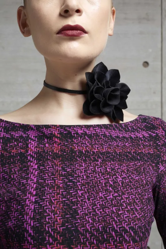 FLOWER VELVET BROOCH sold by Chiara Boni