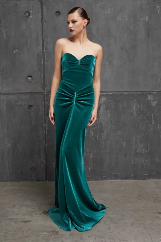 MALIK VELVET GOWN sold by Chiara Boni