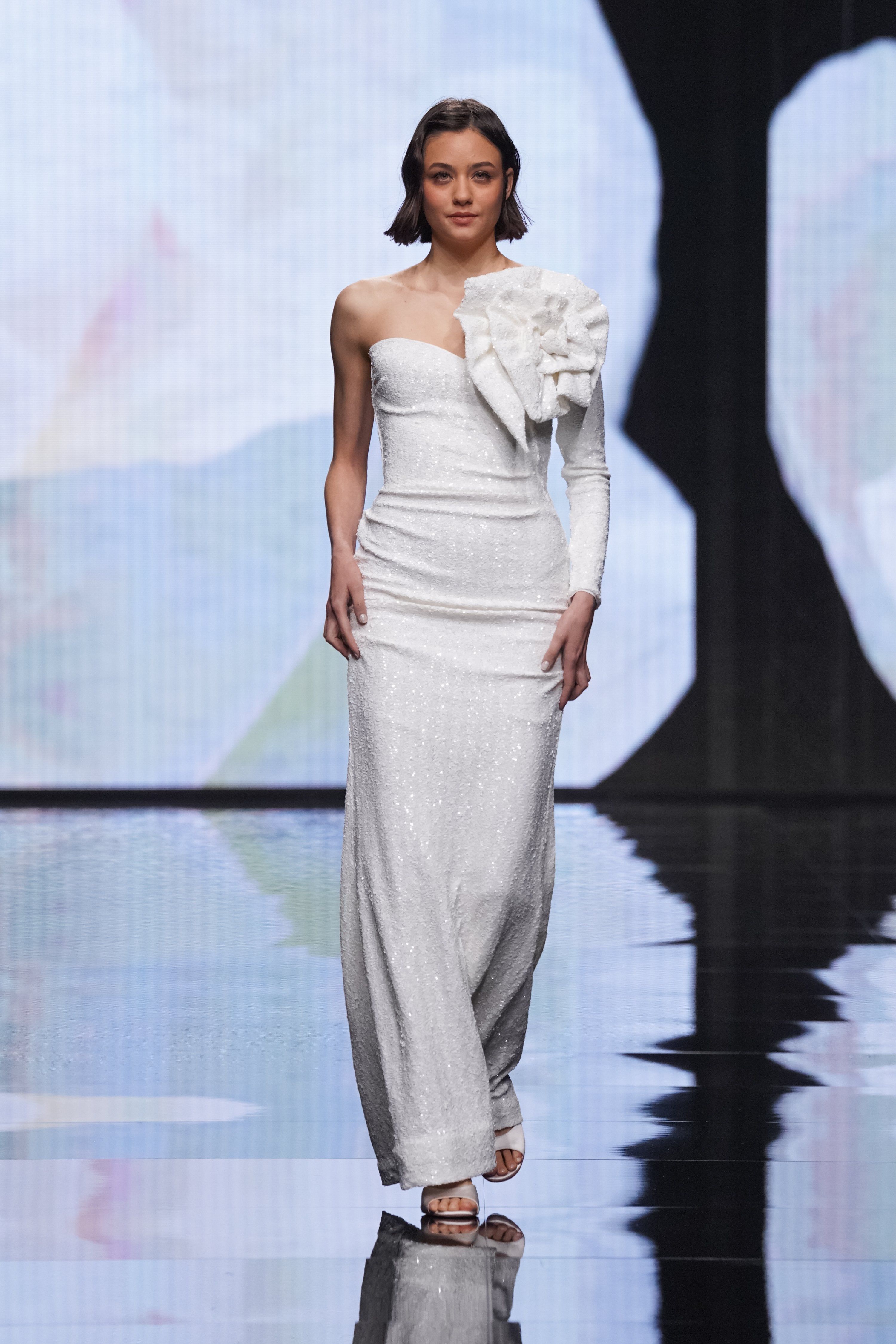 MALVISSIMA SEQUINED GOWN sold by Chiara Boni product image thumbnail 5