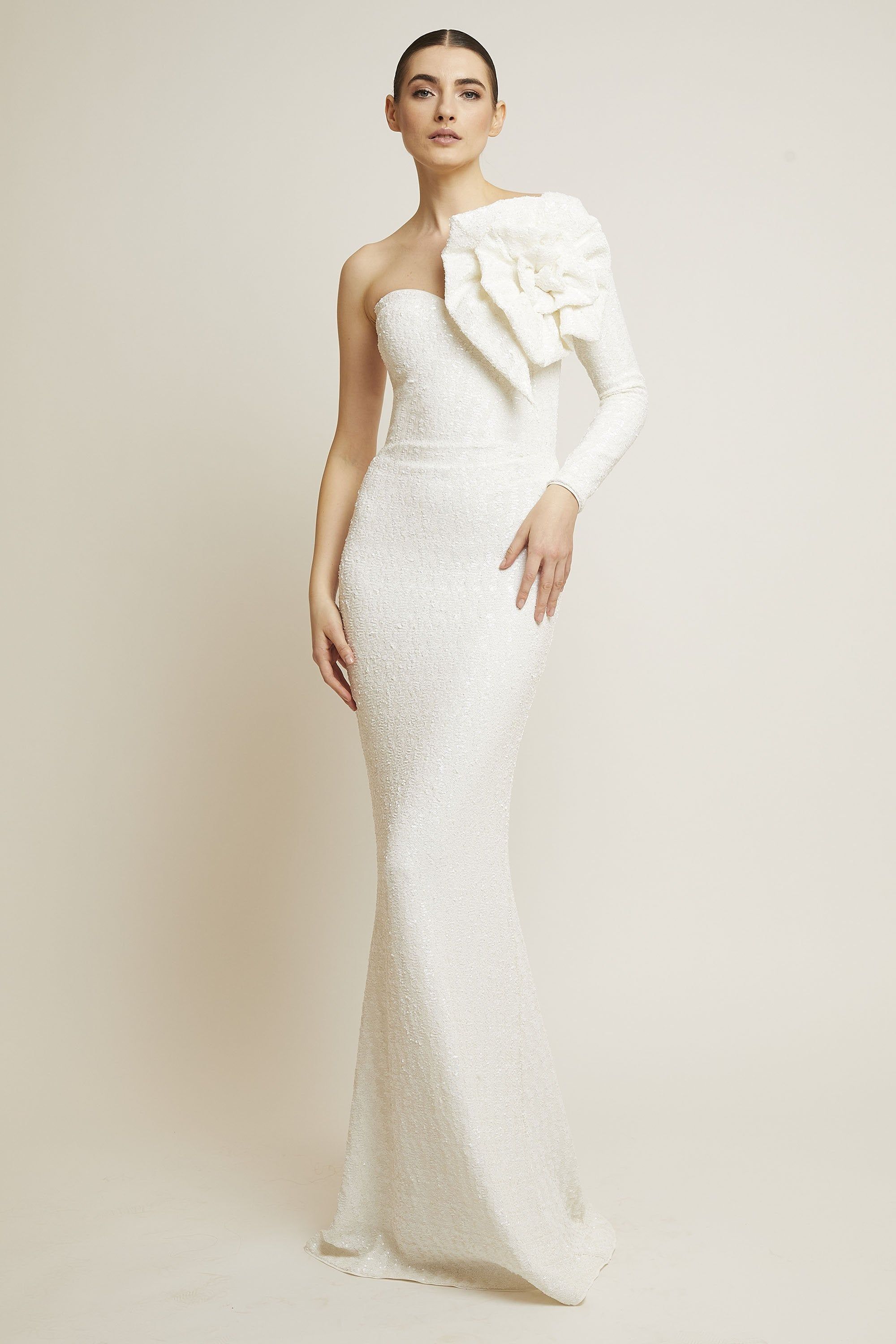 MALVISSIMA SEQUINED GOWN sold by Chiara Boni product image thumbnail 3