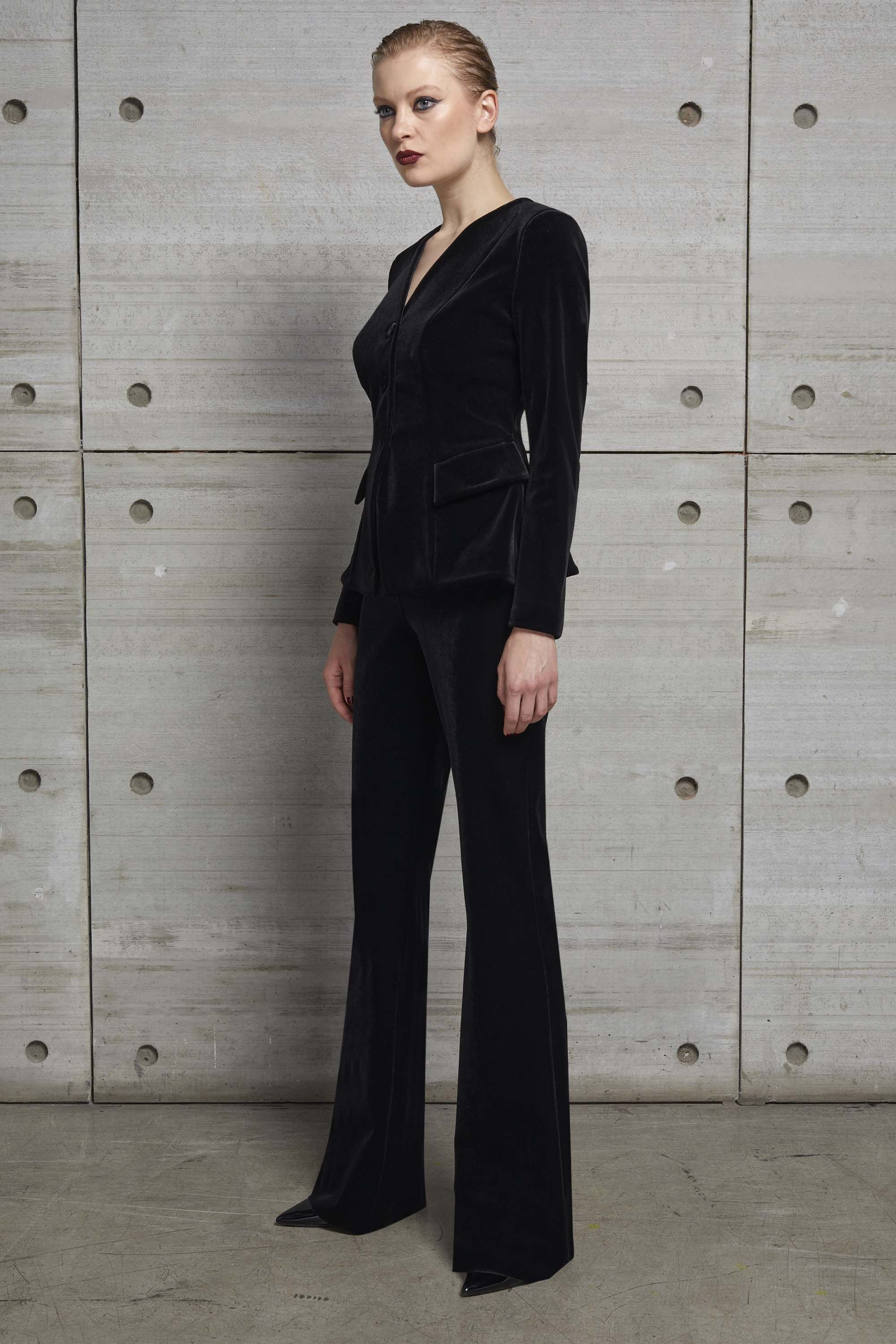 VENUSETTE VELVET PANTS sold by Chiara Boni product image thumbnail 2