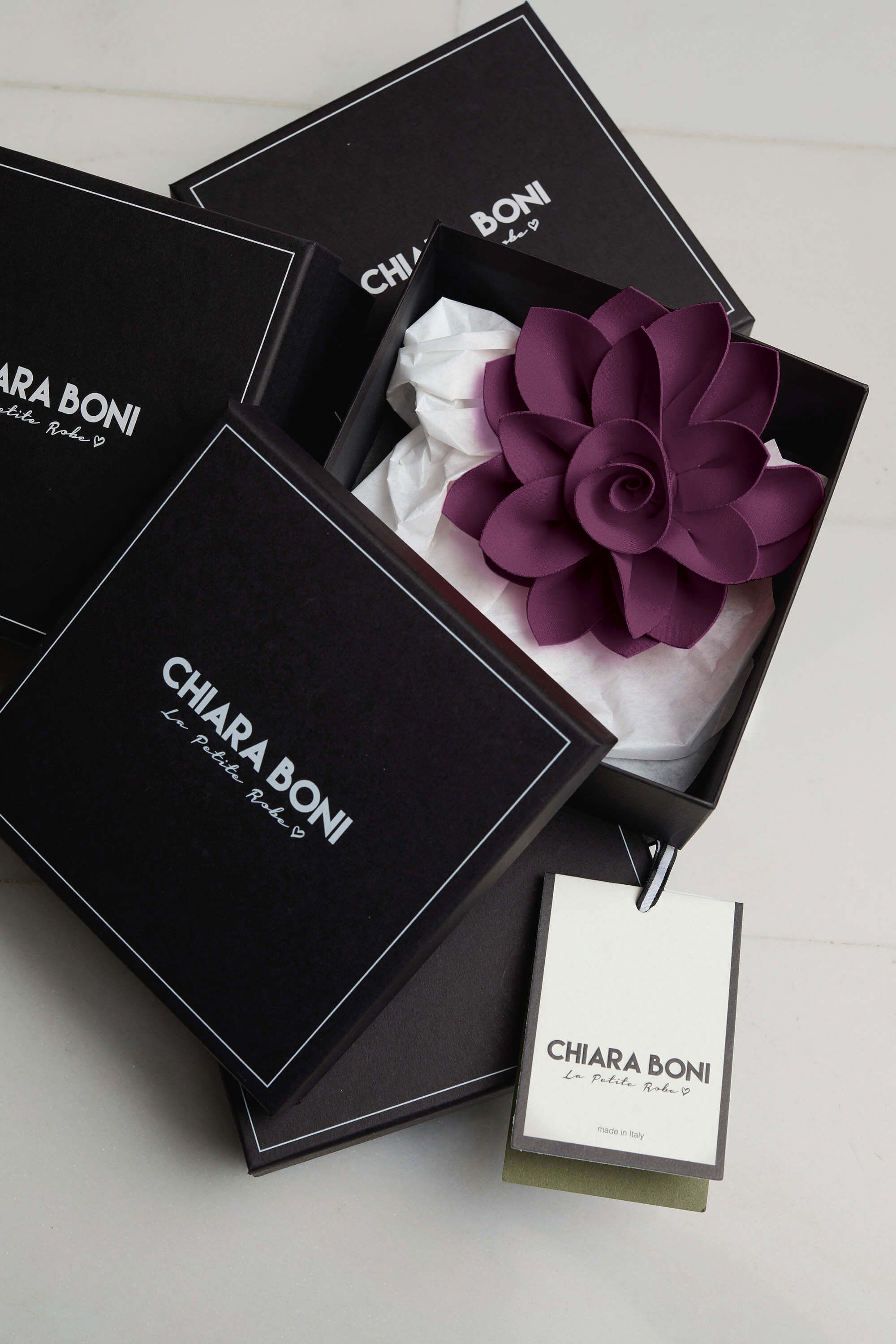 Lurex Flower Brooch sold by Chiara Boni product image thumbnail 5