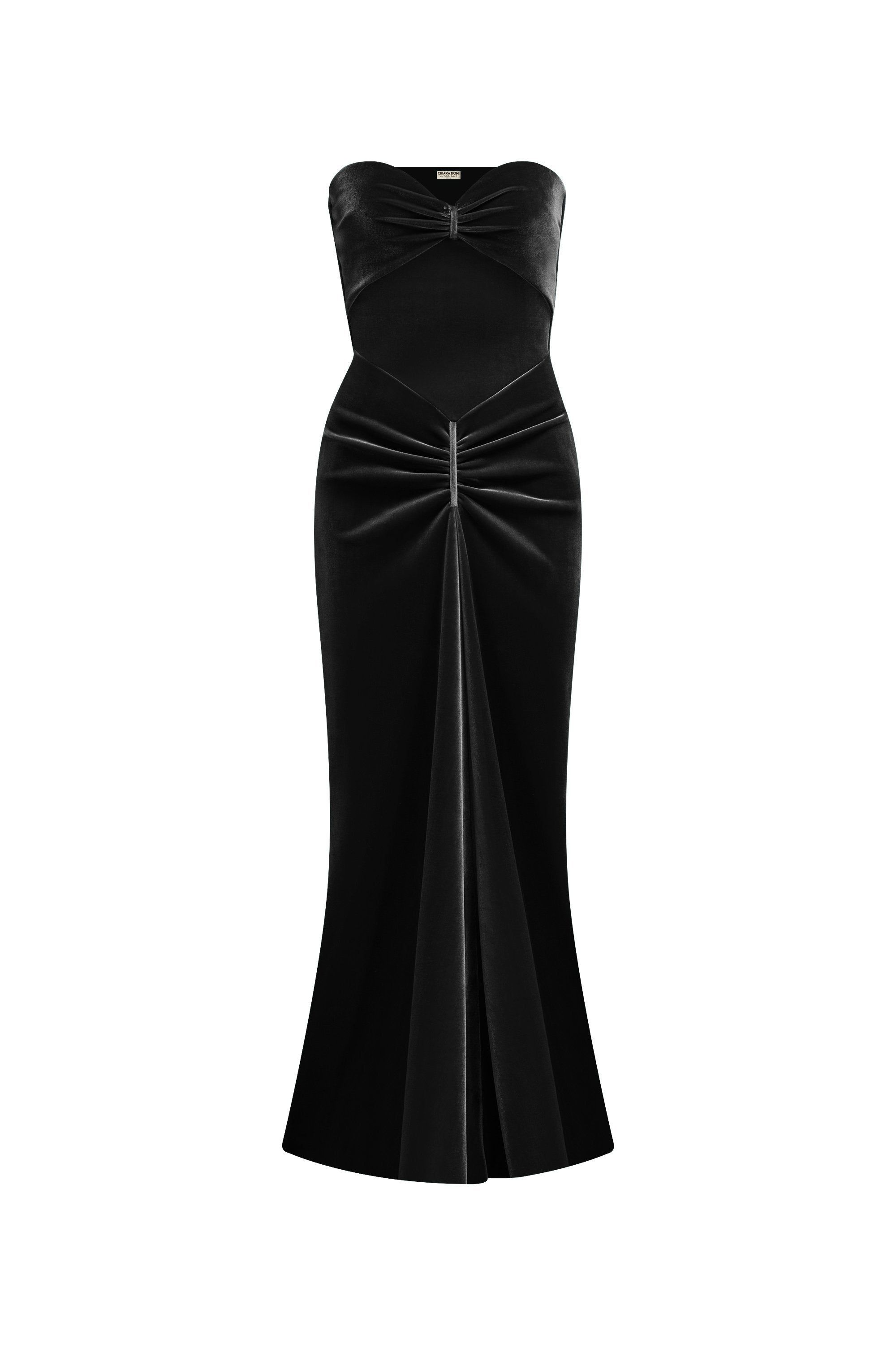 MALIK VELVET GOWN sold by Chiara Boni product image thumbnail 2