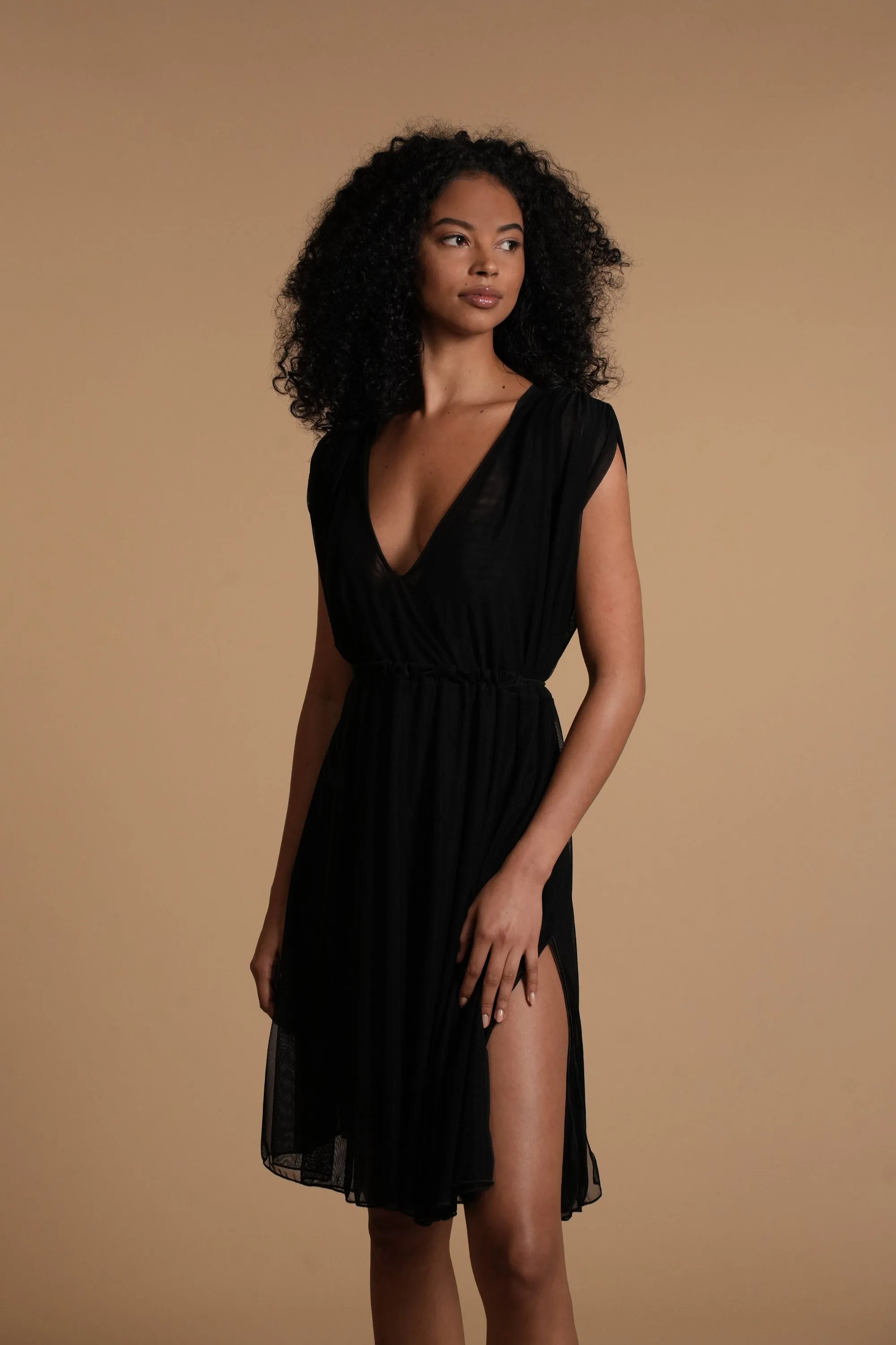 MESH-MINDY COVER-UP sold by Chiara Boni product image thumbnail 5
