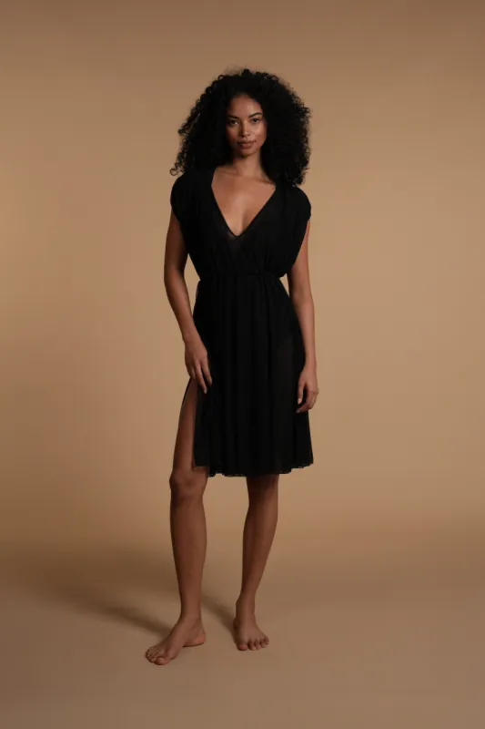 MESH-MINDY COVER-UP sold by Chiara Boni