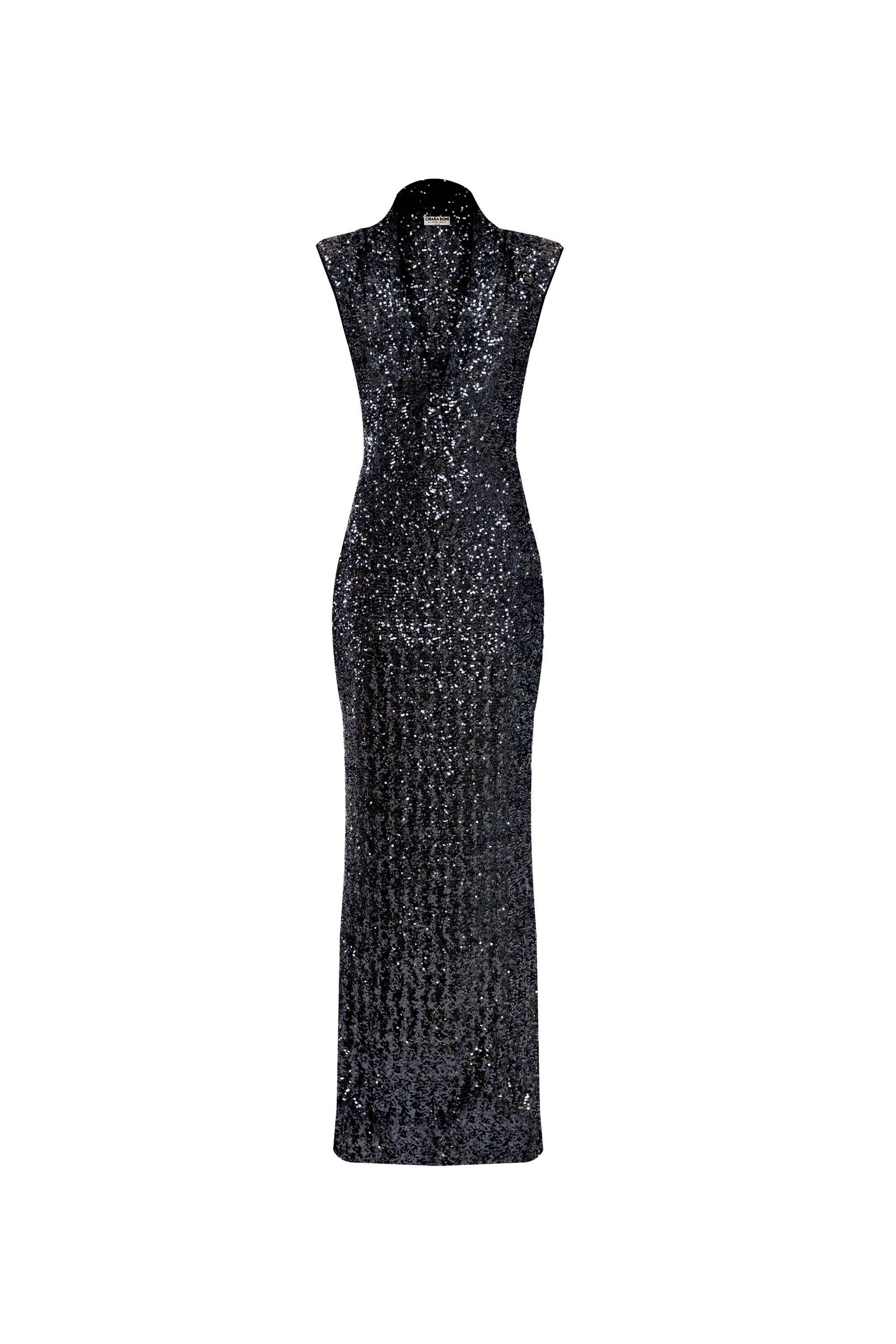 DUINA SEQUINED GOWN sold by Chiara Boni product image thumbnail 2