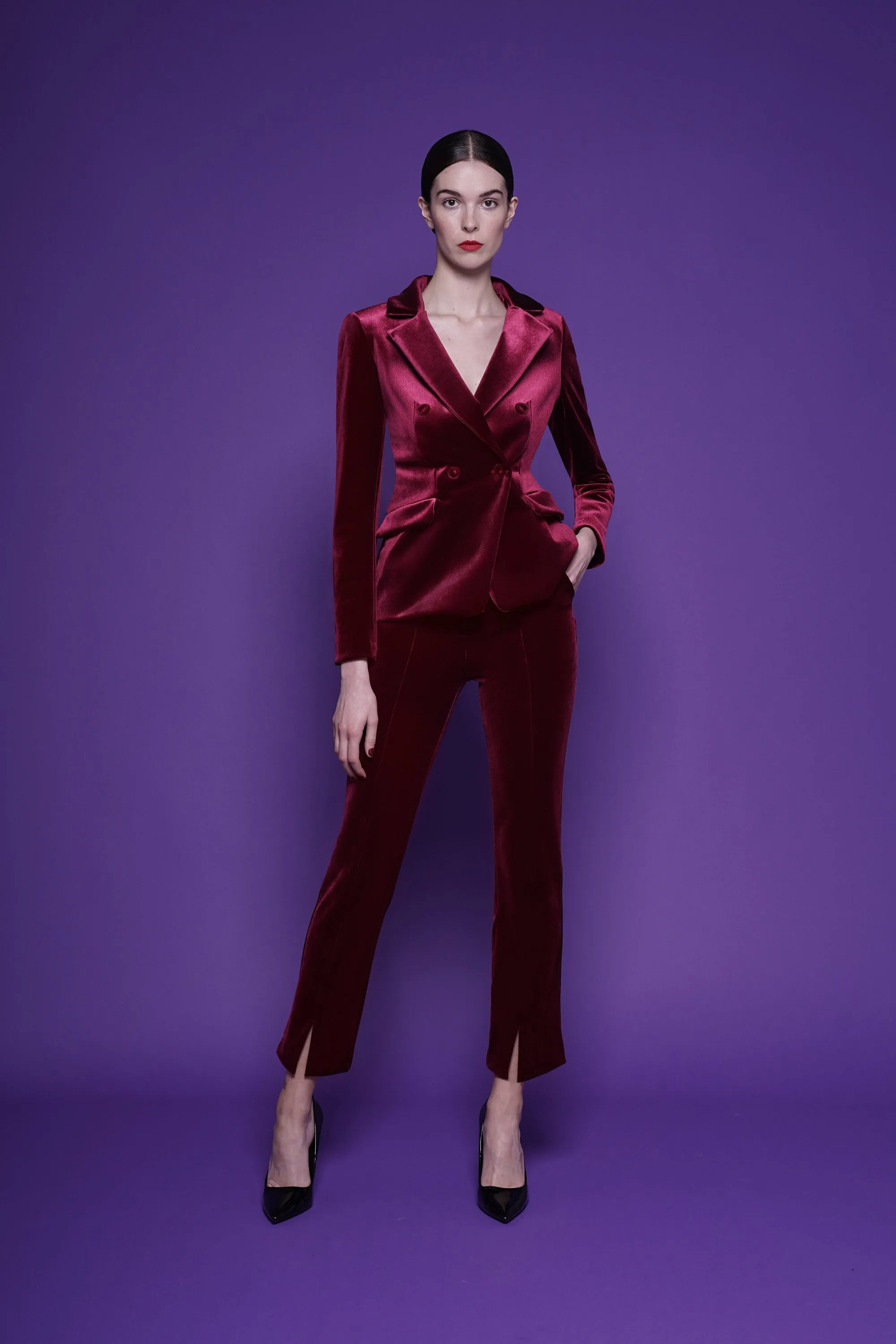 VIKA VELVET PANTS sold by Chiara Boni