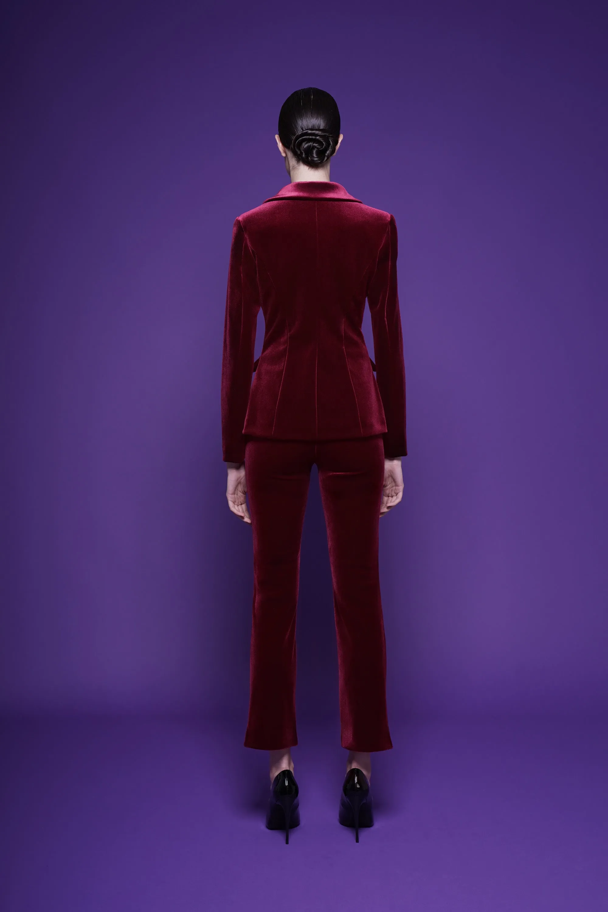 VIKA VELVET PANTS sold by Chiara Boni product image thumbnail 4