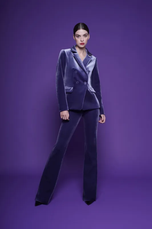 VENUSETTE HIGH WAISTED VELVET PANTS sold by Chiara Boni