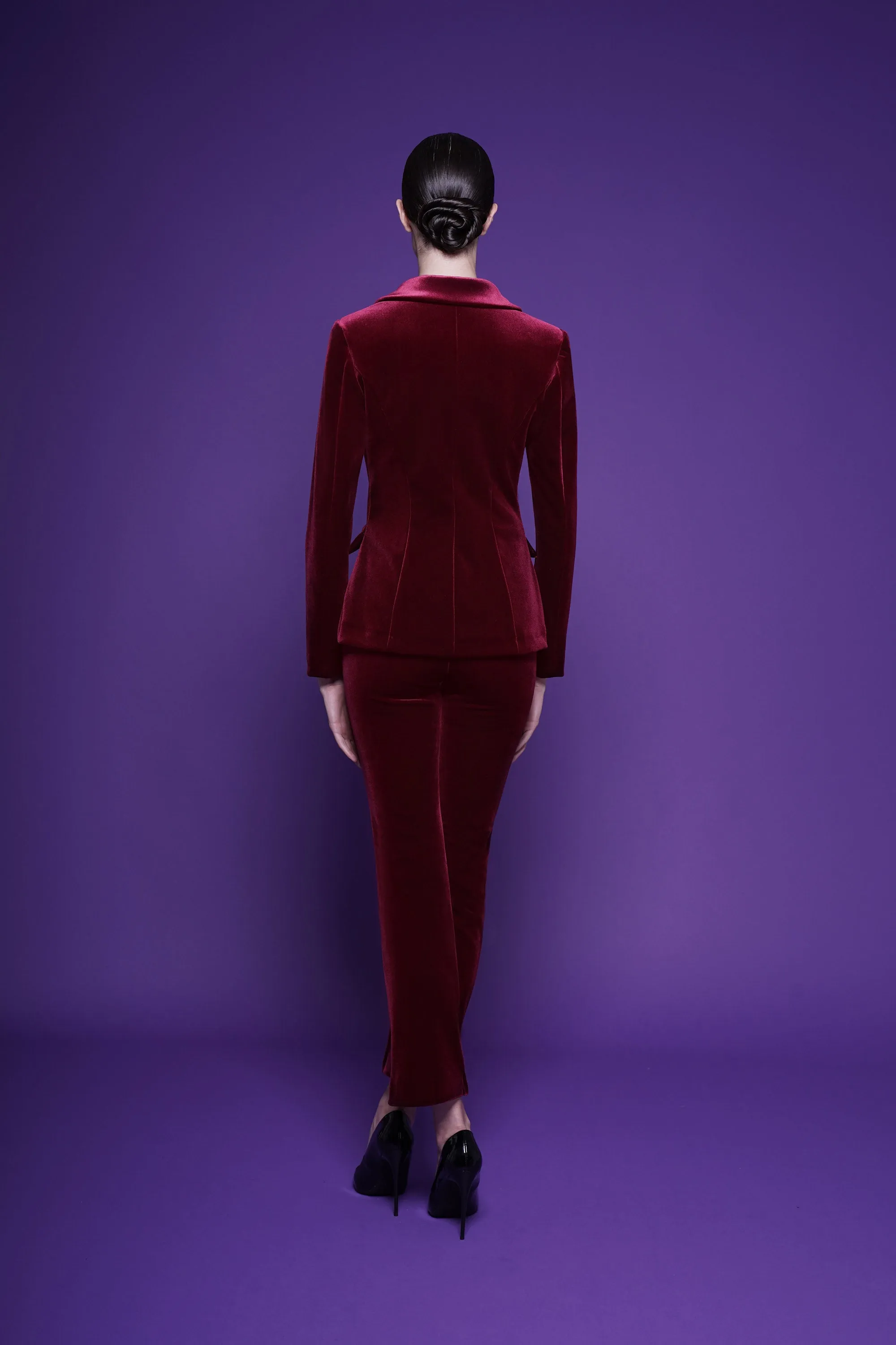 GOLDIE VELVET JACKET sold by Chiara Boni product image thumbnail 4