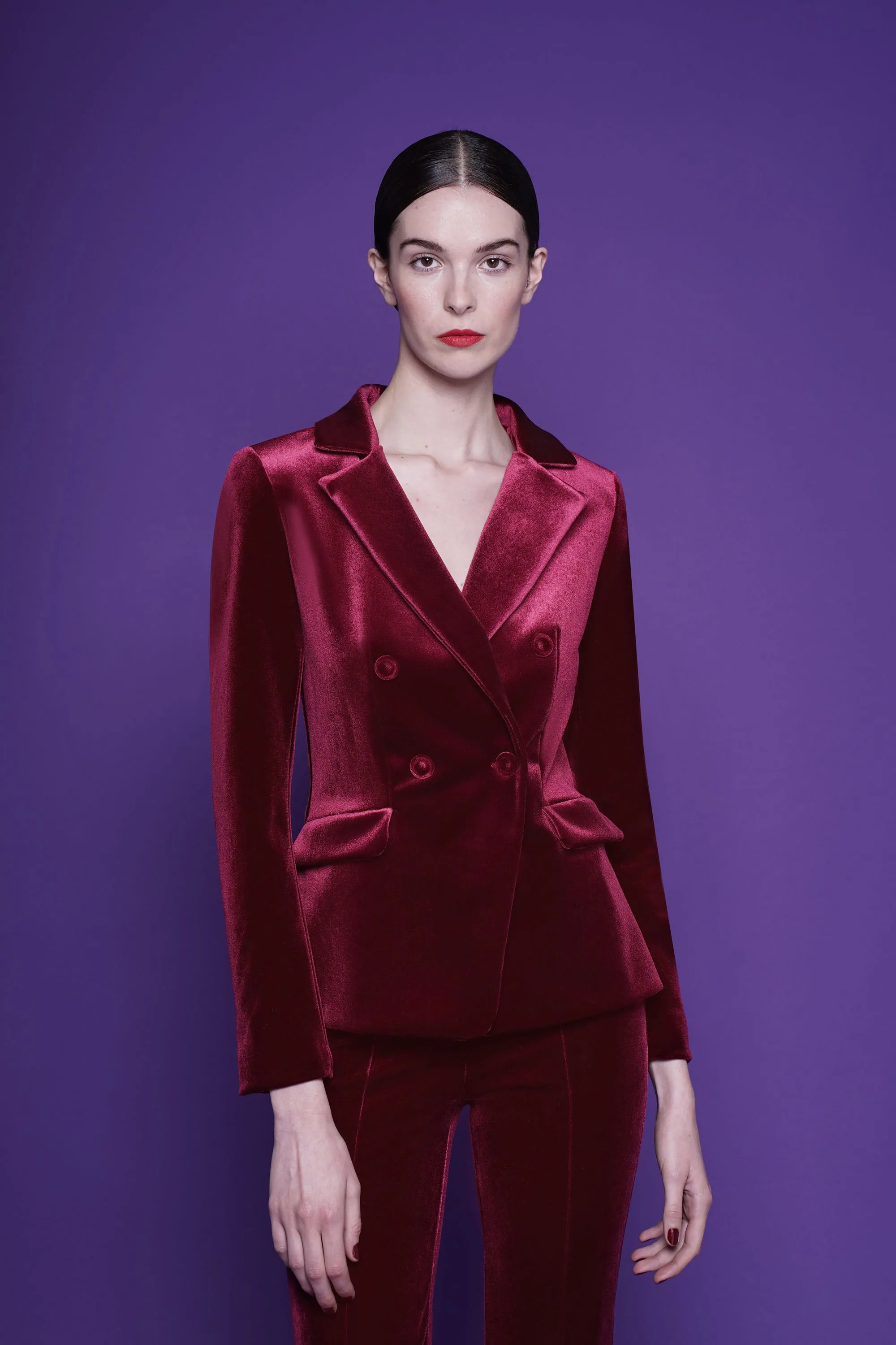 GOLDIE VELVET JACKET sold by Chiara Boni product image thumbnail 5