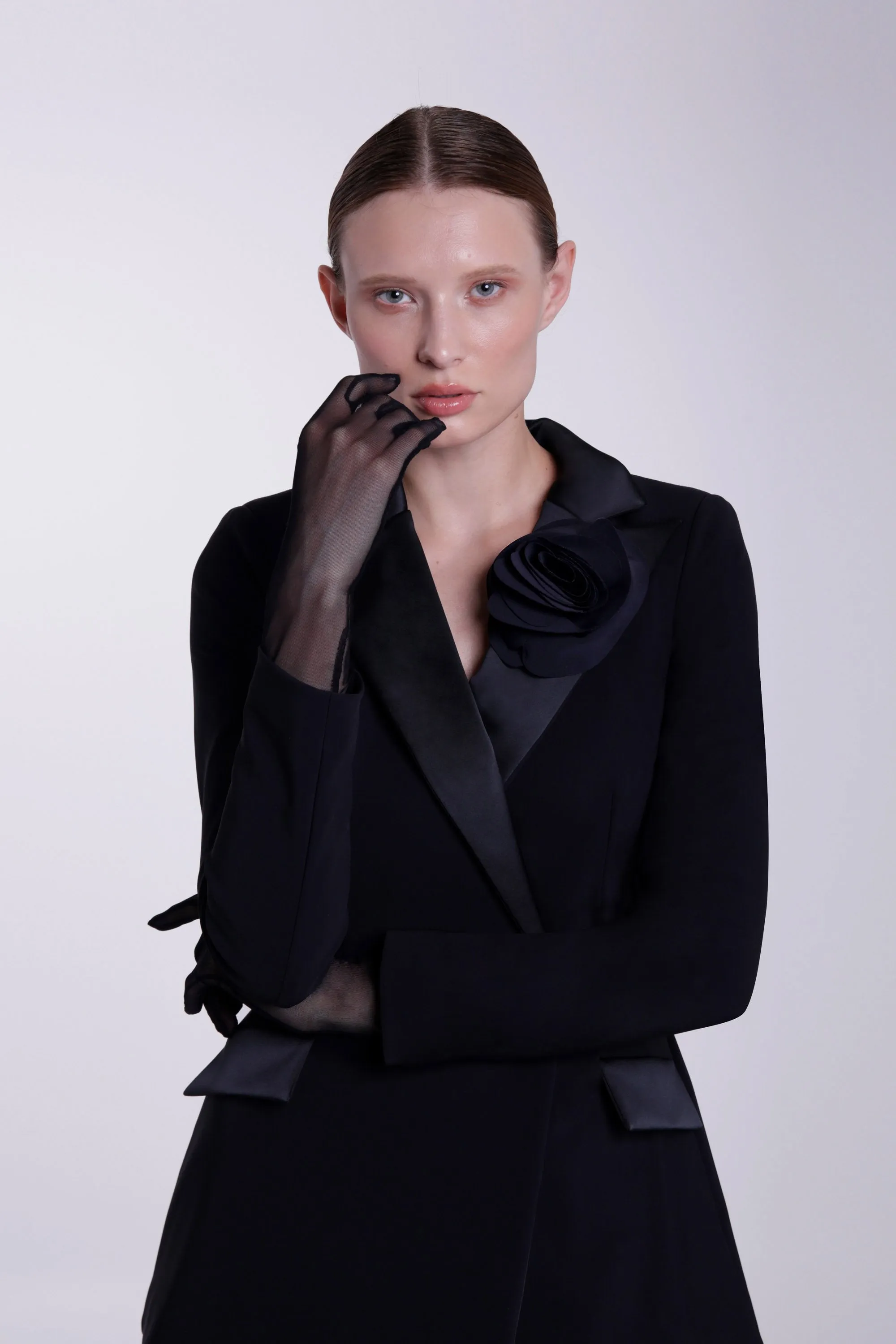 MESH ILLUSION SHORT GLOVES sold by Chiara Boni