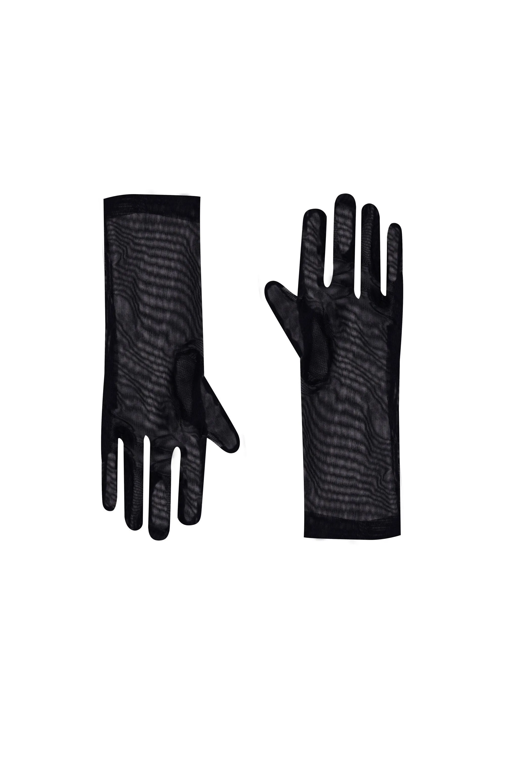 MESH ILLUSION SHORT GLOVES sold by Chiara Boni product image thumbnail 2