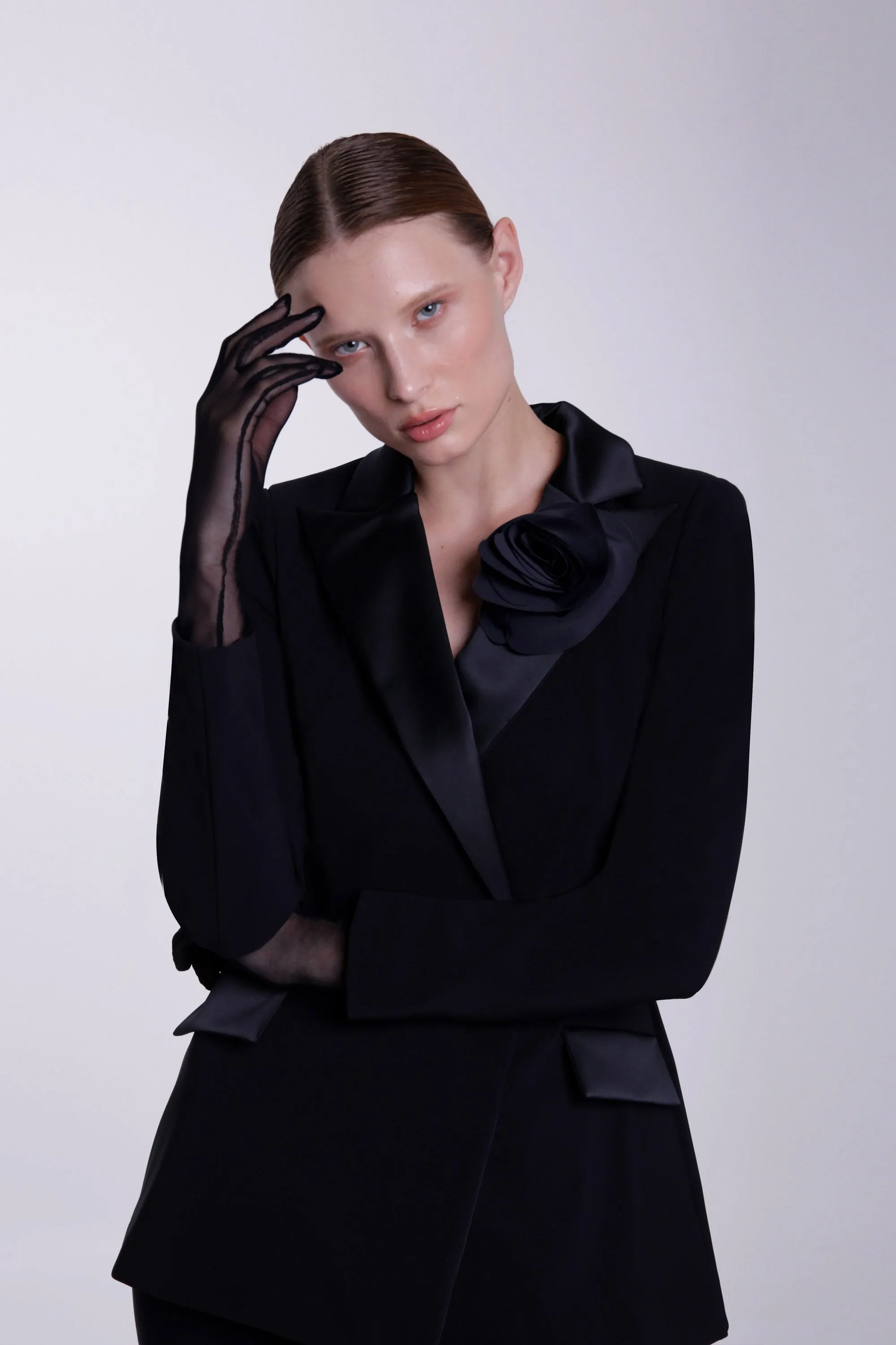 MESH ILLUSION SHORT GLOVES sold by Chiara Boni product image thumbnail 3