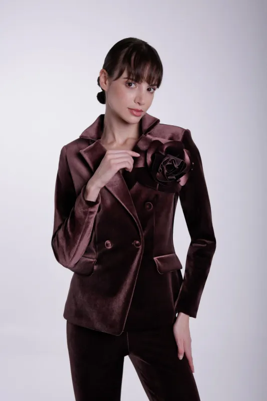 THE VELVET ROSE BROOCH sold by Chiara Boni