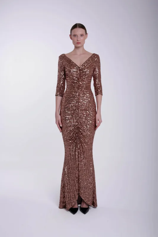 AKINARI SEQUINED GOWN sold by Chiara Boni