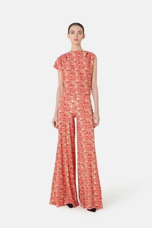 Skyla Printed Pants sold by Chiara Boni