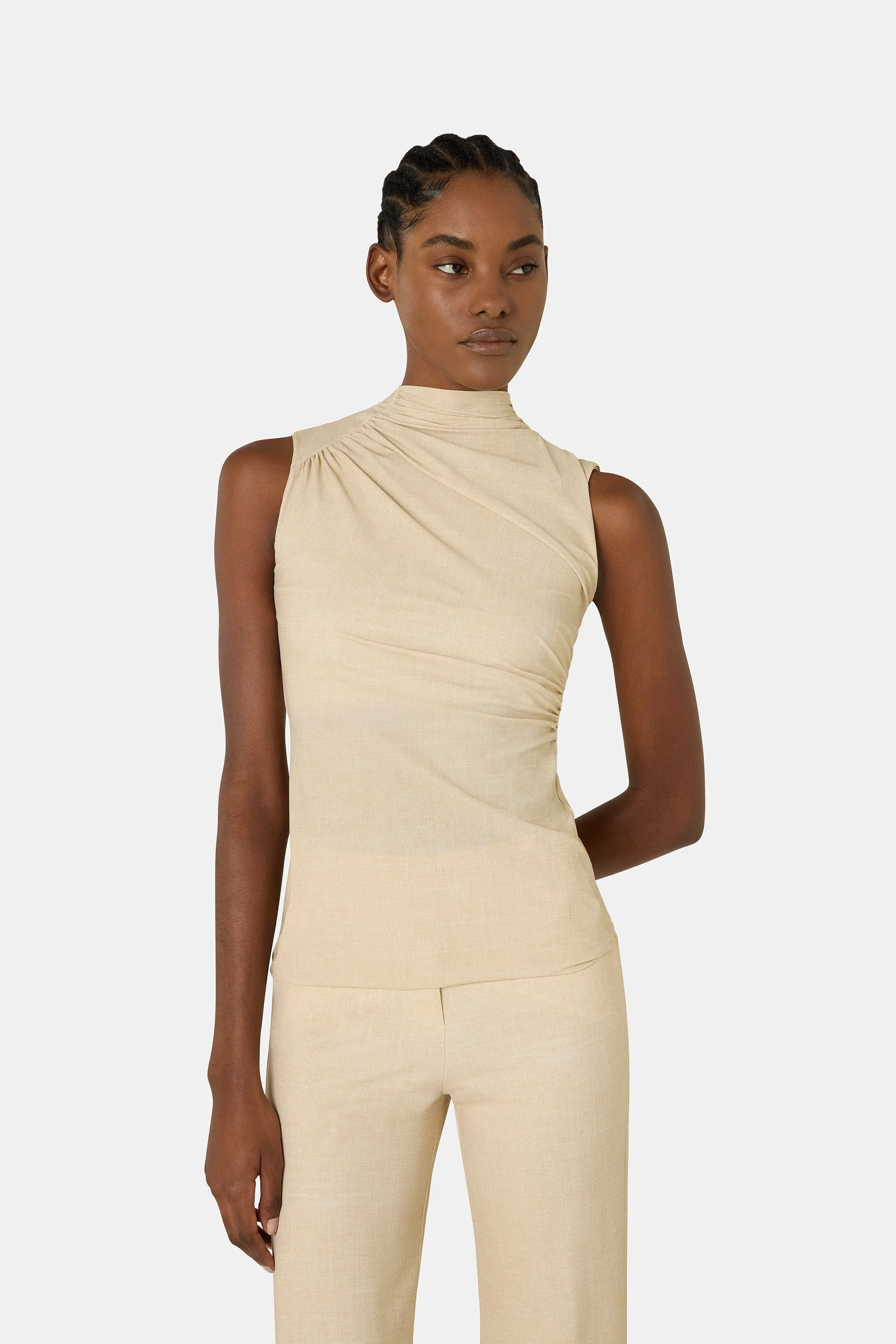 Oide Printed Top sold by Chiara Boni product image thumbnail 5