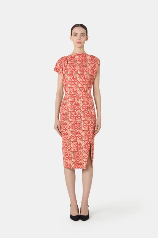 Ammar Printed Skirt sold by Chiara Boni