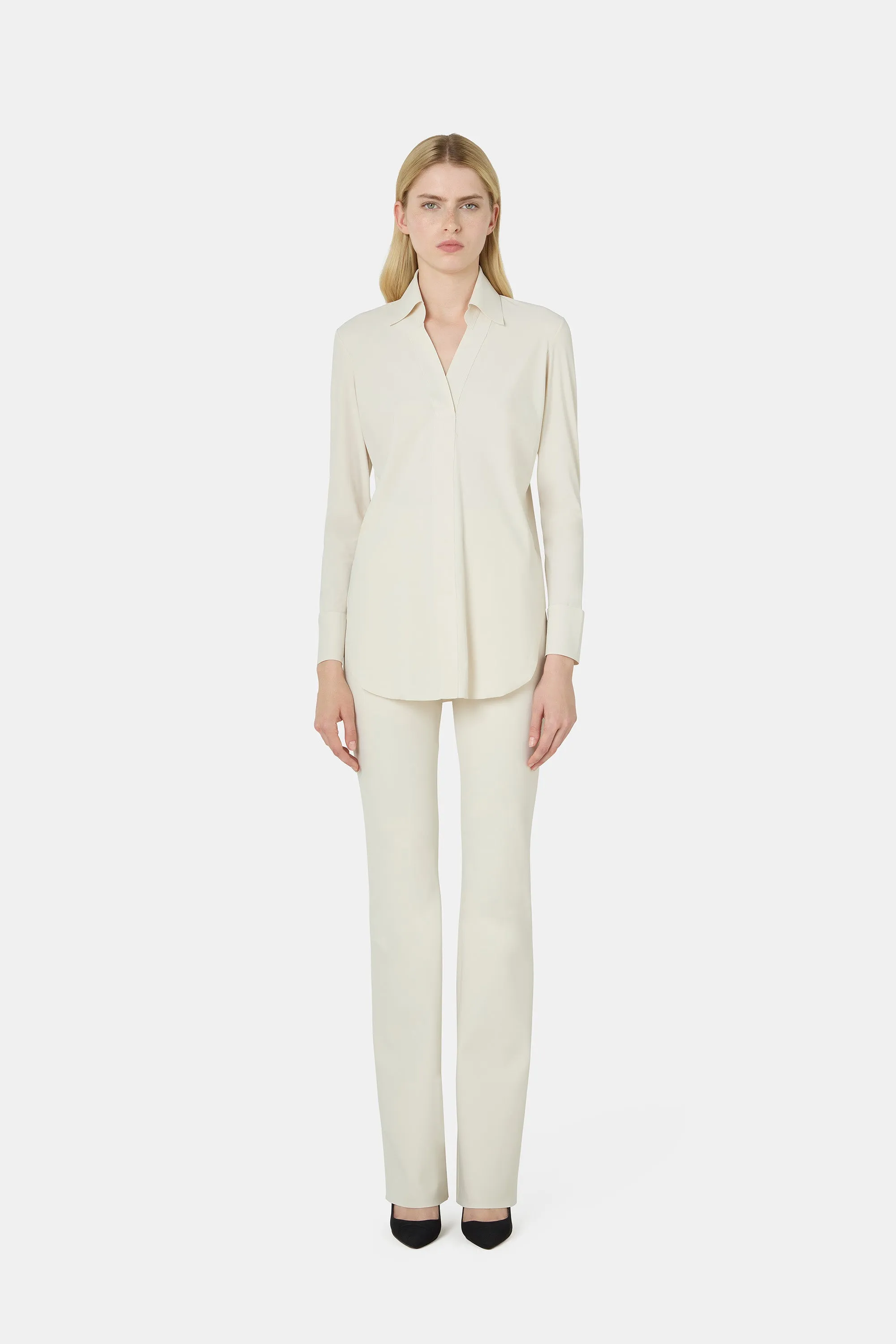 Atena Slim Shirt sold by Chiara Boni