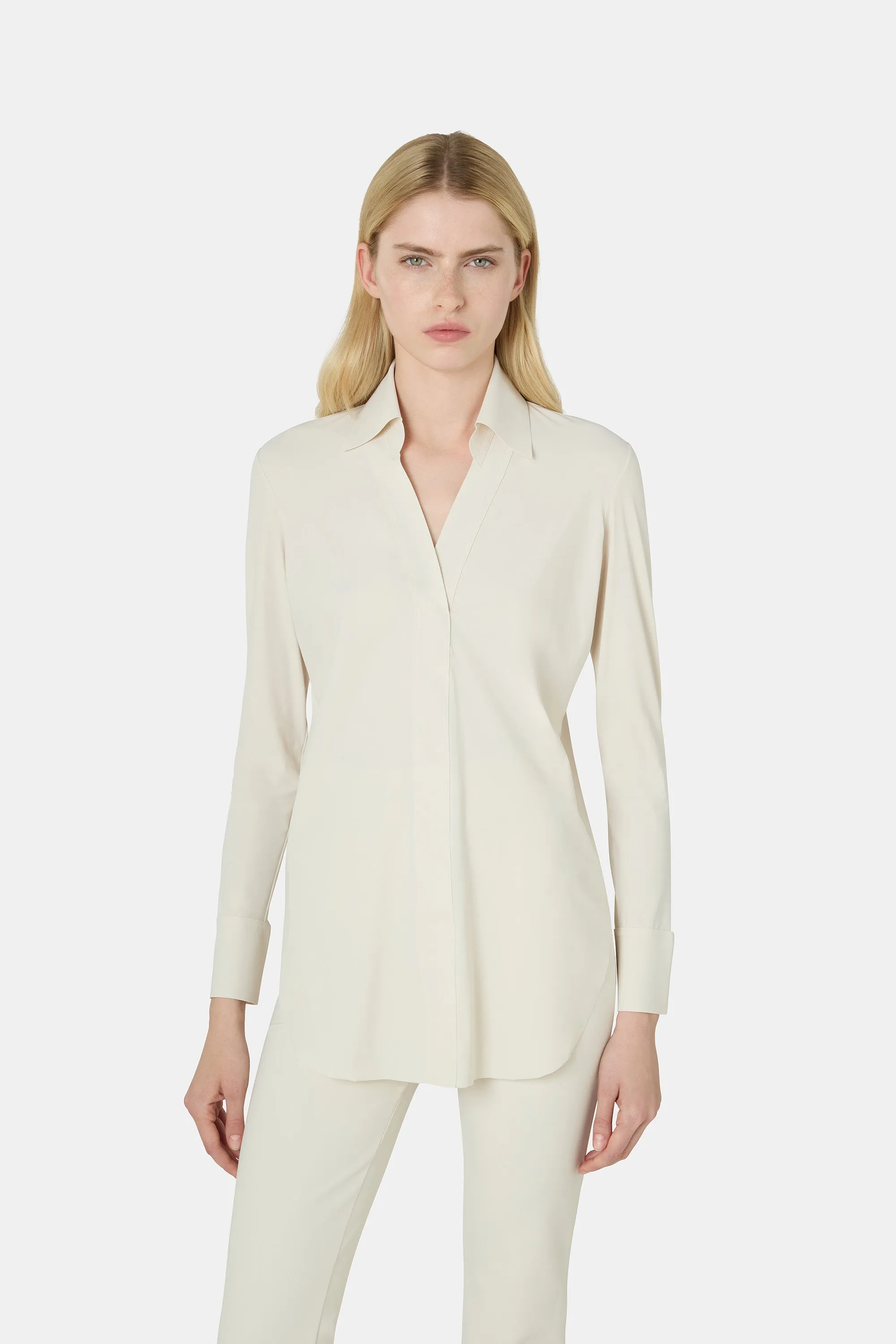 Atena Slim Shirt sold by Chiara Boni product image thumbnail 5