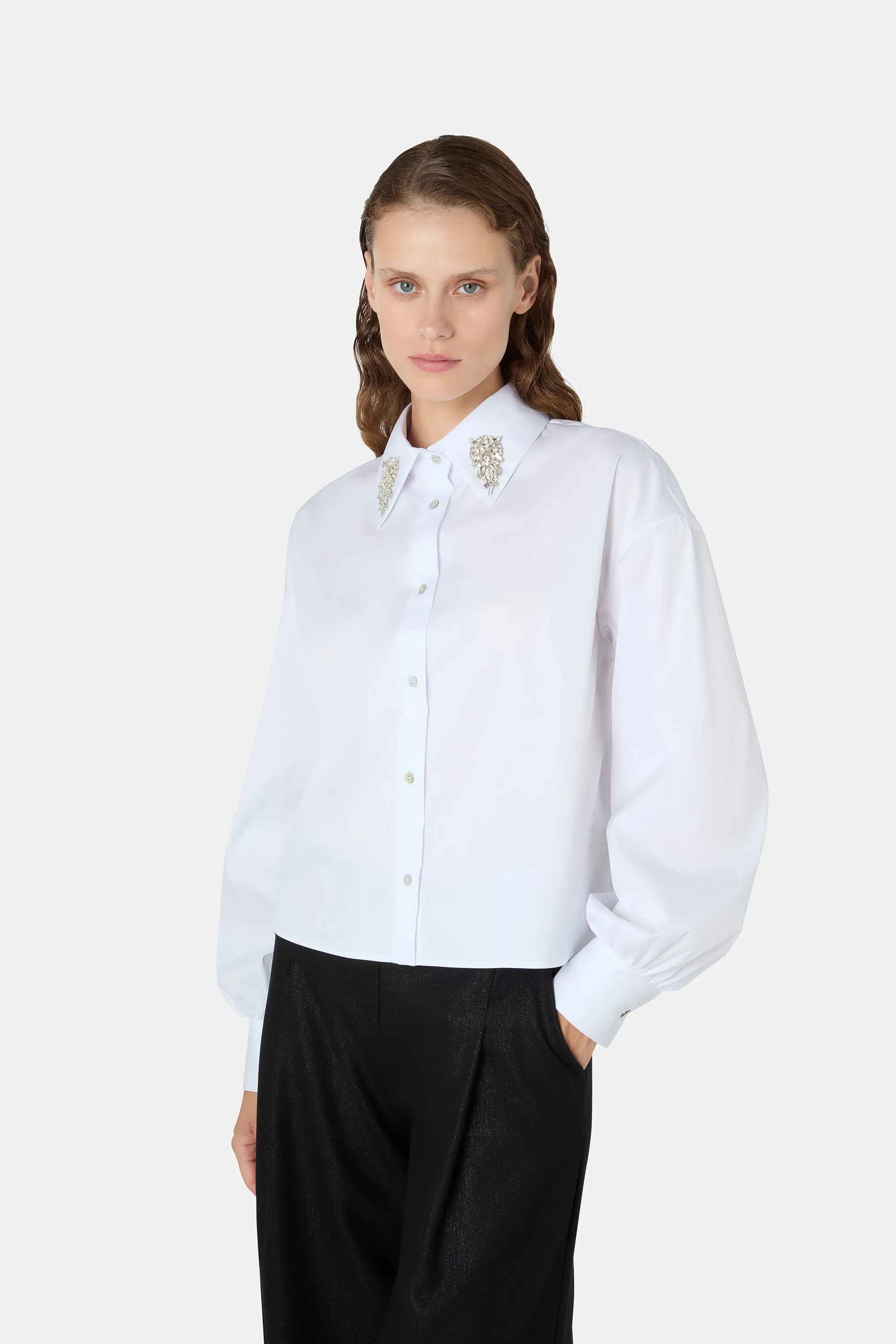 Pefil Cotton Shirt sold by Chiara Boni product image thumbnail 5