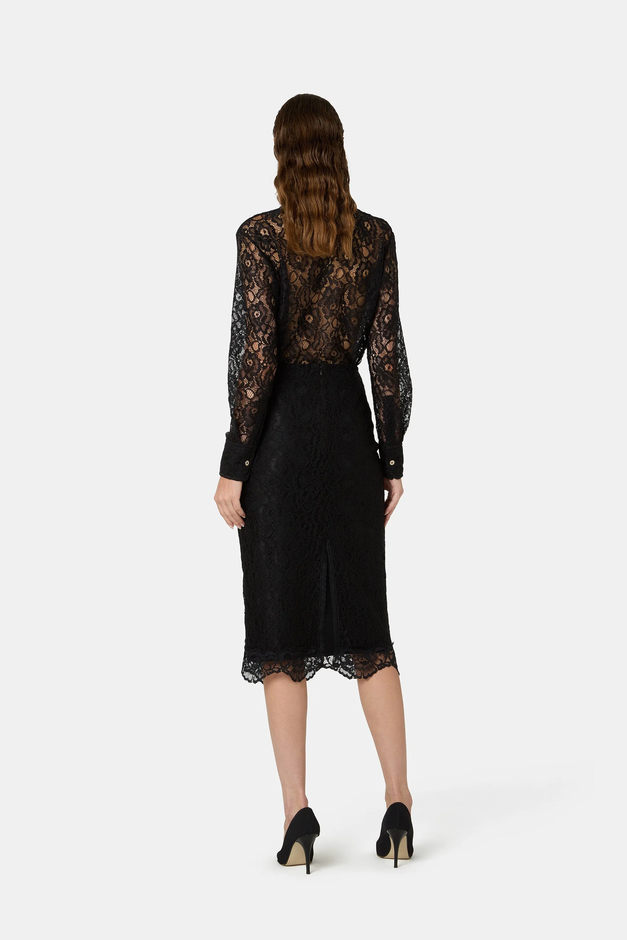 Manal Lace Shirt sold by Chiara Boni product image thumbnail 4