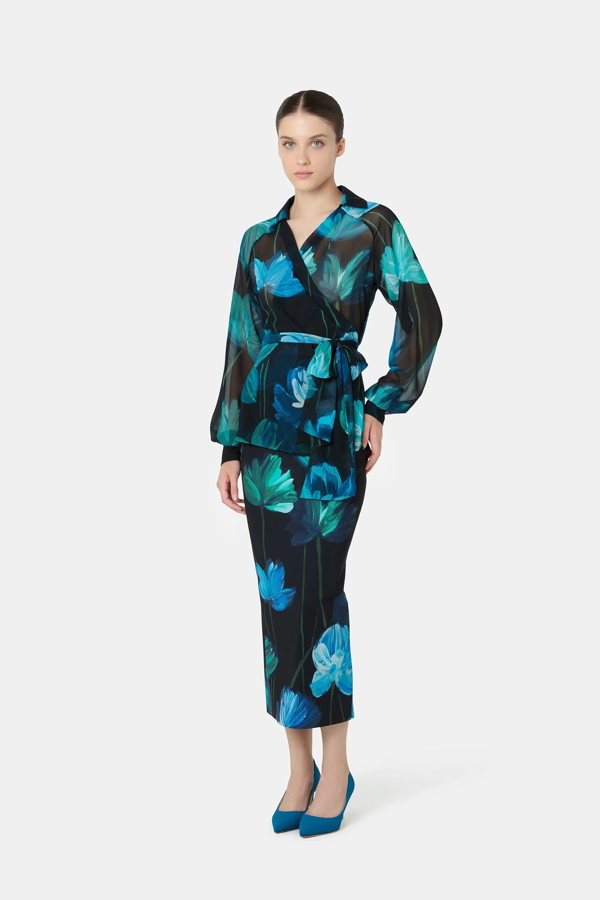 Boraa Georgette Shirt sold by Chiara Boni product image thumbnail 3