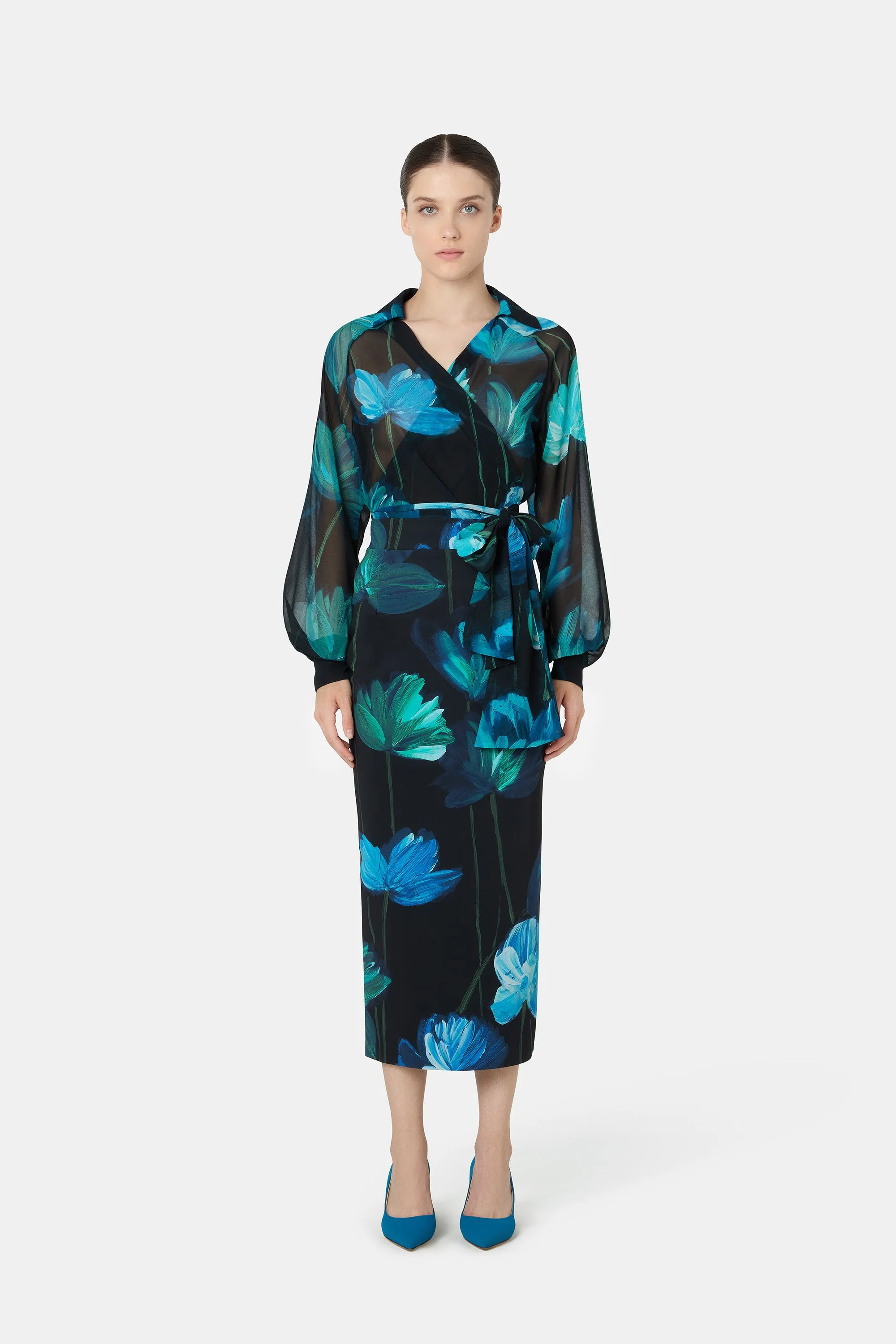 Luminette Midi Skirt sold by Chiara Boni