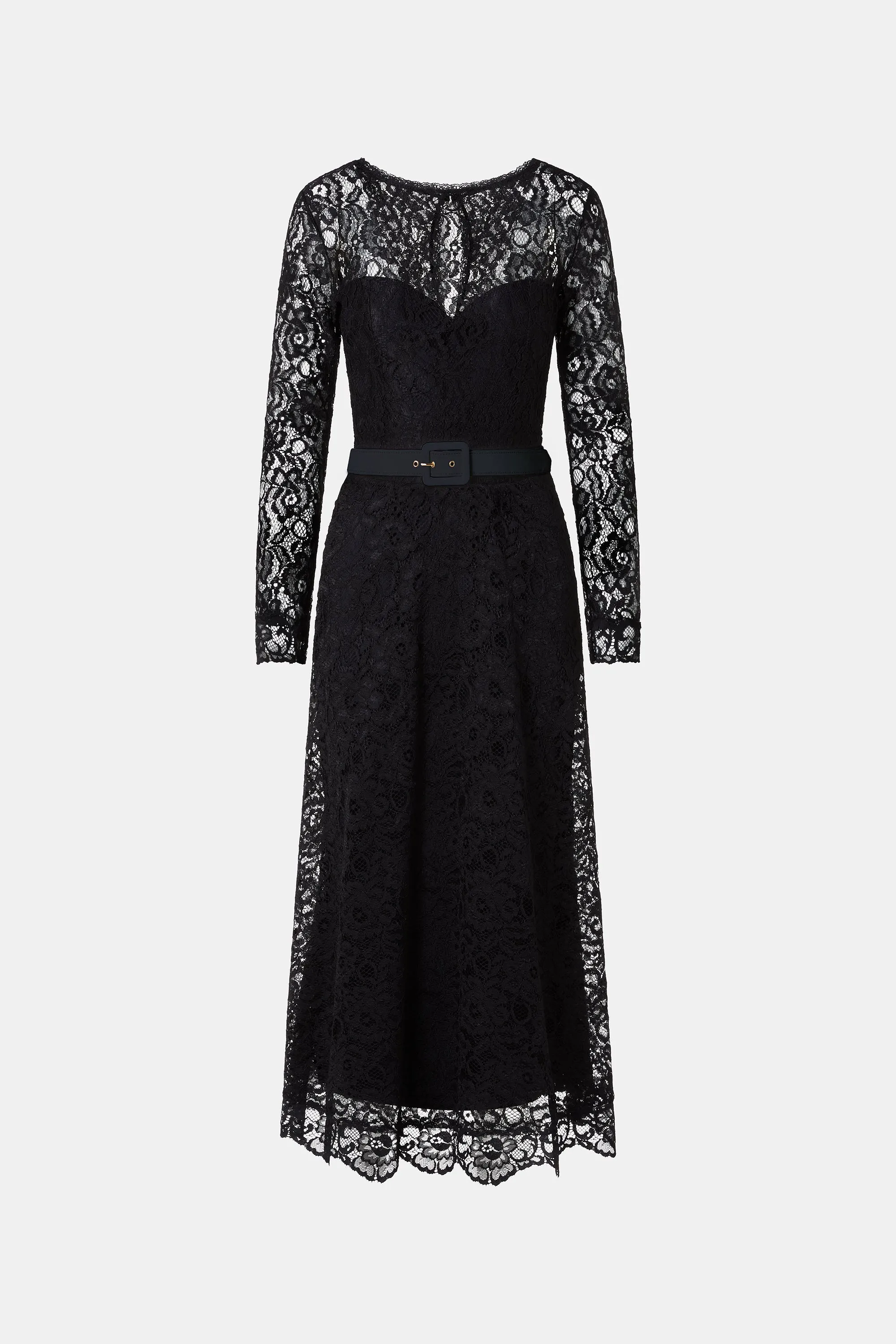 Ginoci Lace Midi Dress sold by Chiara Boni product image thumbnail 2