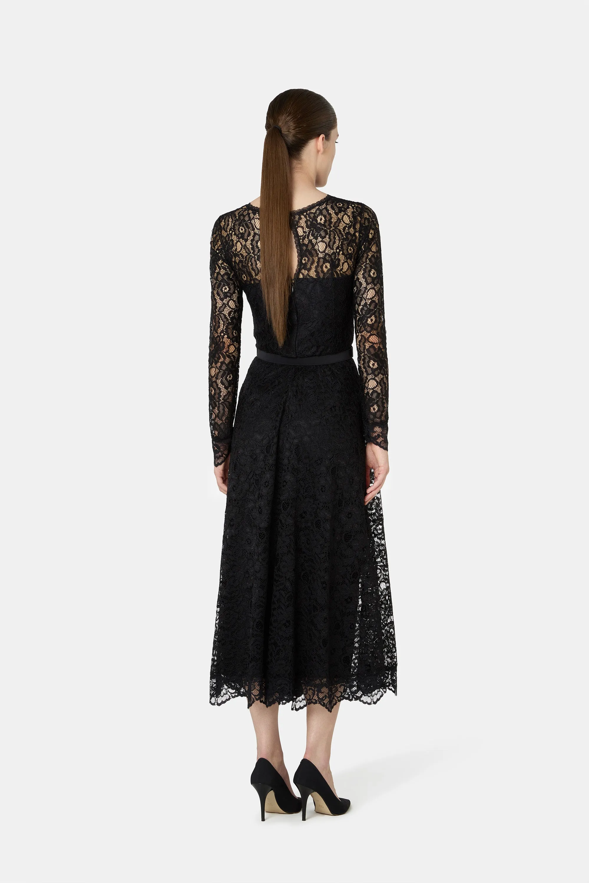 Ginoci Lace Midi Dress sold by Chiara Boni product image thumbnail 4